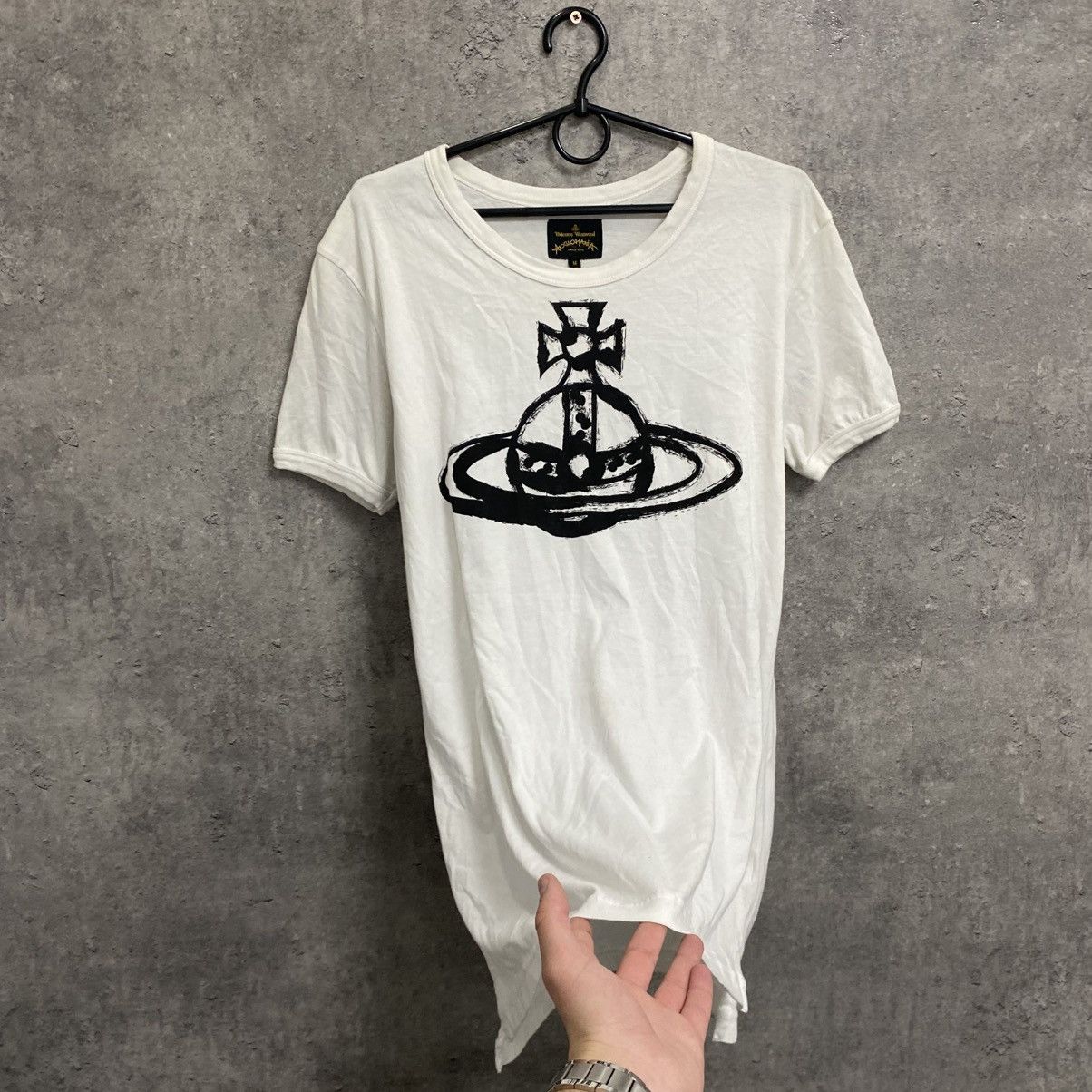 Vivienne Westwood VIVIENNE WESTWOOD T-SHIRT BIG LOGO GRAPHIC DESIGN Size US M / EU 48-50 / 2 - 2 Thumbnail