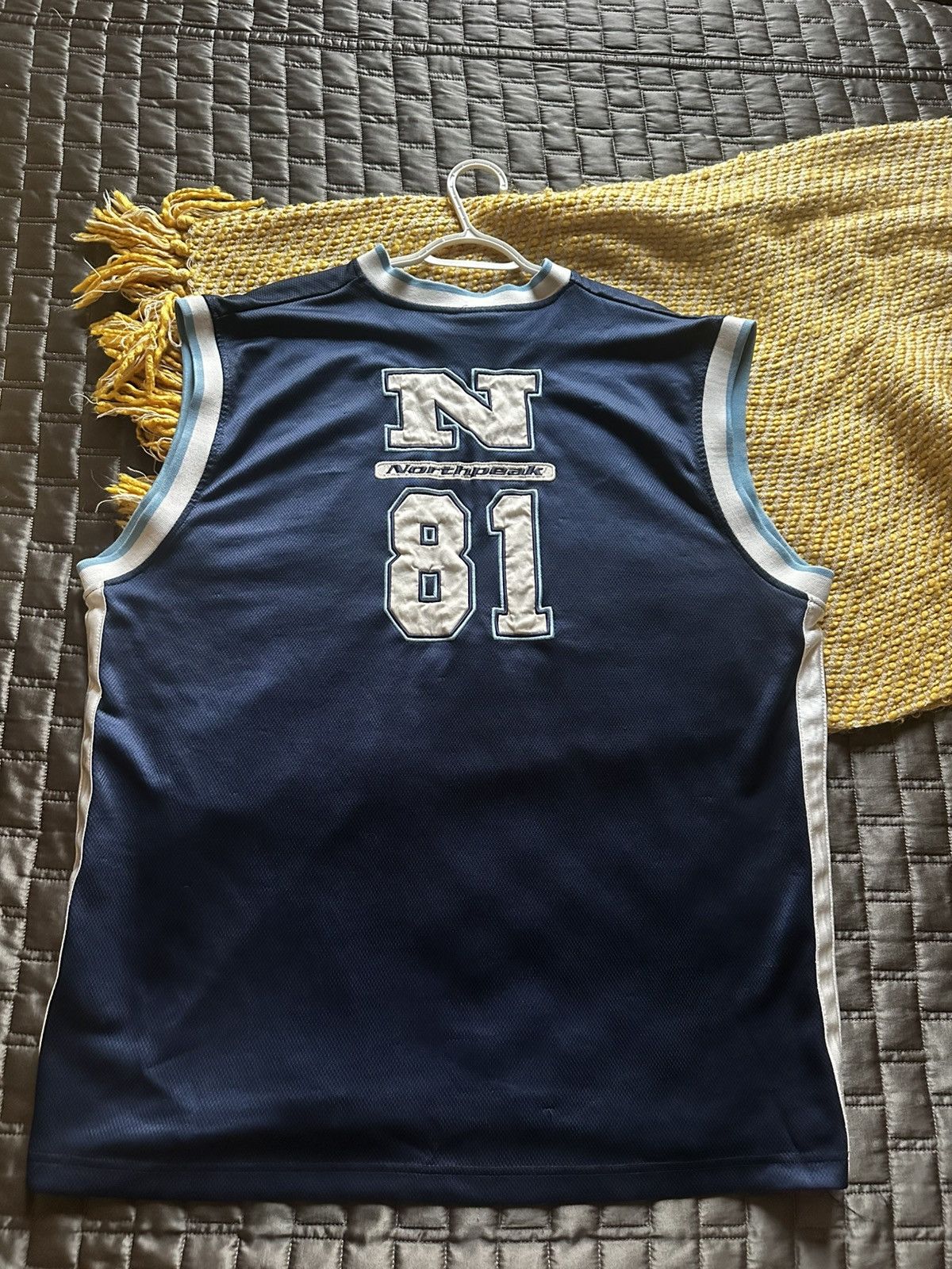 Other Blue Northpeak “81” Vintage Jersey Size US XL / EU 56 / 4 - 1 Thumbnail