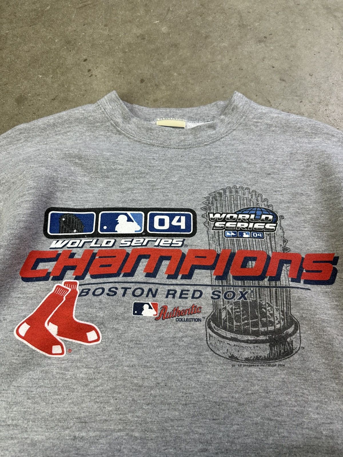 Vintage Vintage Boston Red Sox World Champions Crewneck M/L Size US M / EU 48-50 / 2 - 3 Thumbnail
