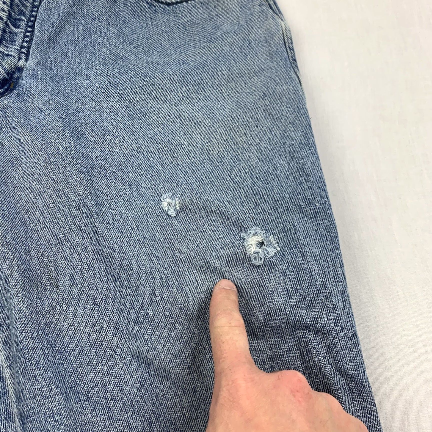 Harley Davidson VINTAGE Harley-Davidson Jeans Adult 36x34 Blue Biker Grunge 90s Mens Jeans Regular 36x34 Blue Harley-Davidson Size US 36 / EU 52 - 5 Thumbnail