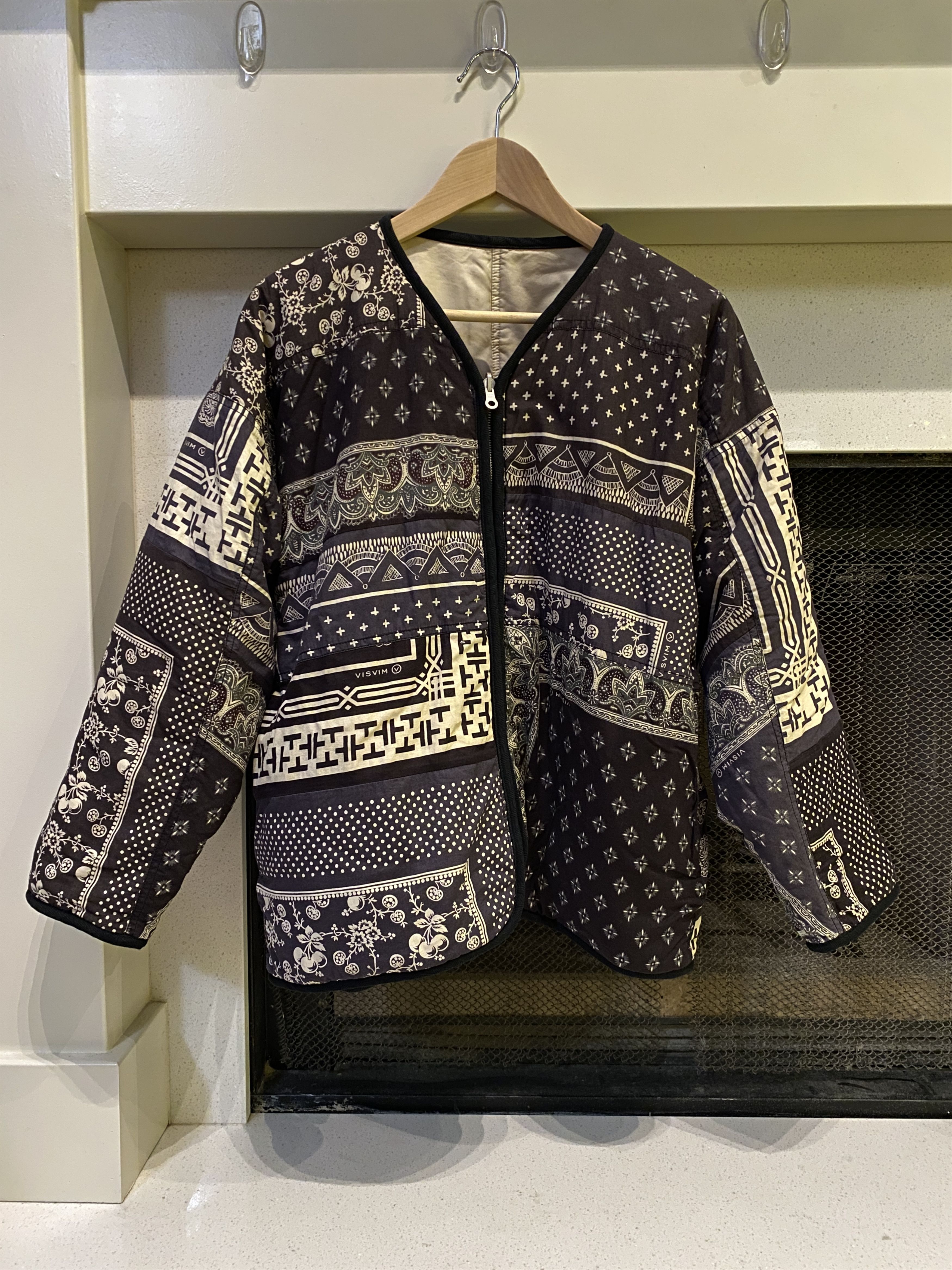 Visvim Visvim Kimono Liner Jacket (S) Bandana P.W. | Grailed