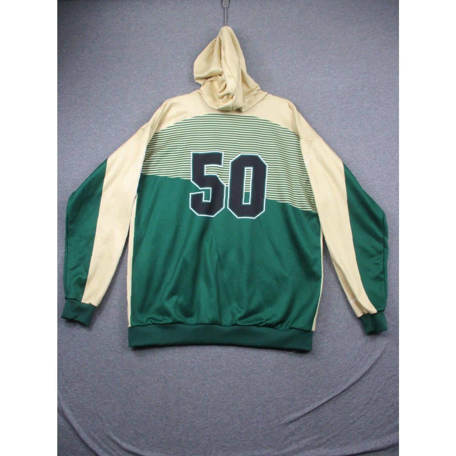 Vintage VINTAGE Prydegear Hoodie Shirt Mens 2XL Gray Football 90s Pullover Hooded Sweatshirt Size US XXL / EU 58 / 5 - 3 Thumbnail