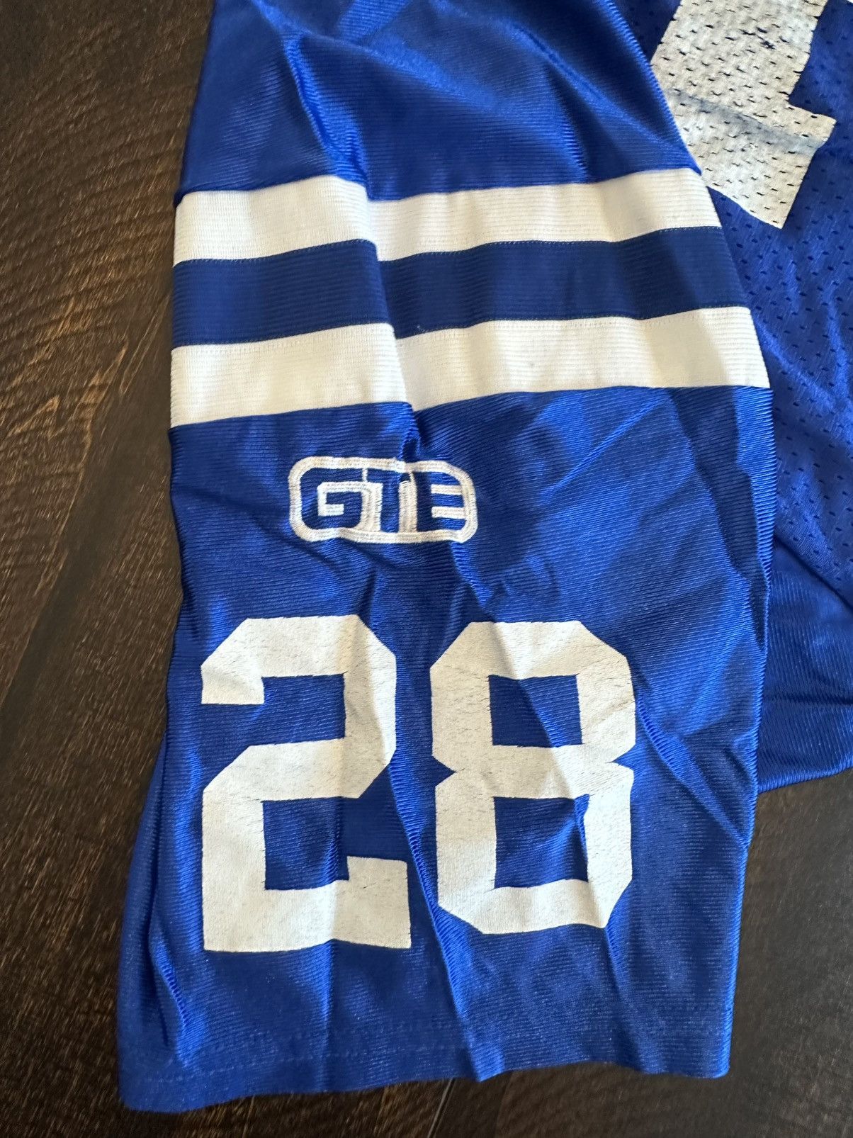 Wilson VTG 90s Marshall Faulk Indy Colts Wilson Men’s Jersey-Med Size US M / EU 48-50 / 2 - 4 Thumbnail