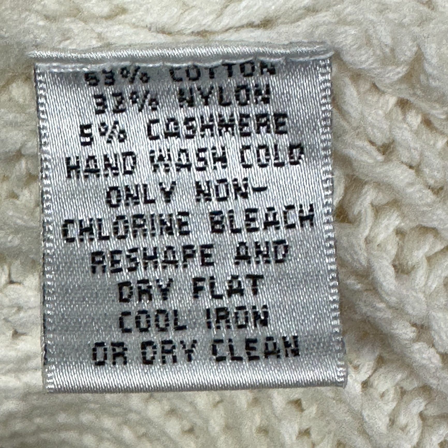 Talbots Talbots Sweater Cardigan Womens S Ivory Cotton Blend Mock Neck Button Toggle Knit Size S / US 4 / IT 40 - 6 Thumbnail