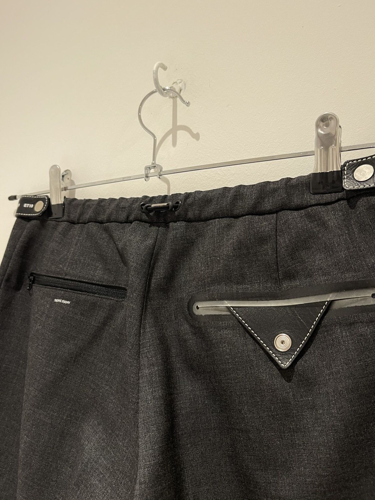 Undercover Undercover SS10 Less But Better Detachable Baggy Wool Pants Size US 30 / EU 46 - 17 Thumbnail