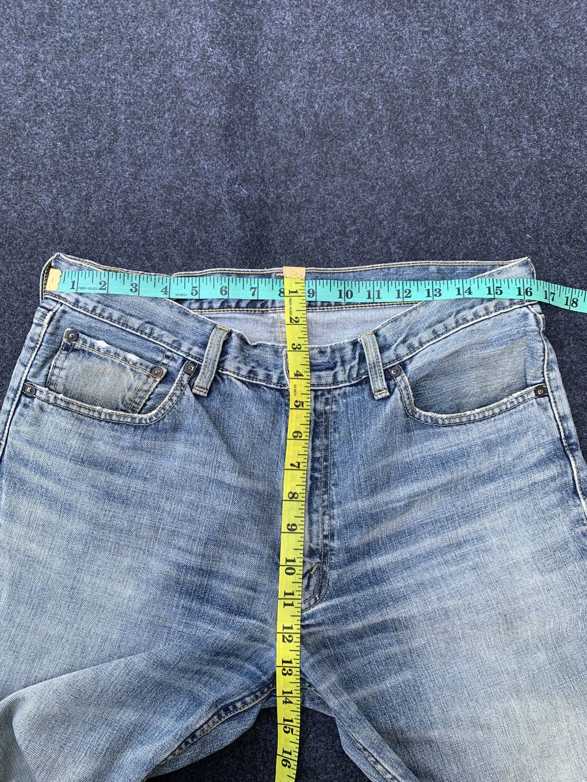 Levi's Vintage Clothing Vintage Levi’s 502 Regular Straight Denim Light Fade W32 Size US 32 / EU 48 - 5 Thumbnail