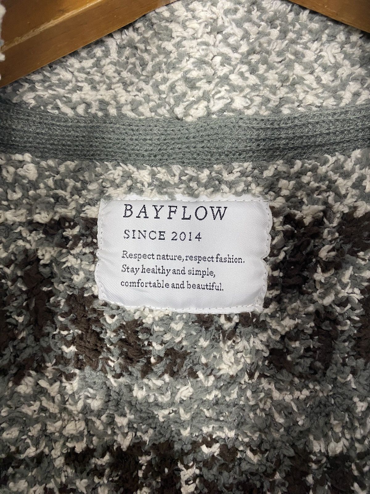 Japanese Brand Rare‼️ Bayflow Knit Sweater Size US XS / EU 42 / 0 - 6 Thumbnail