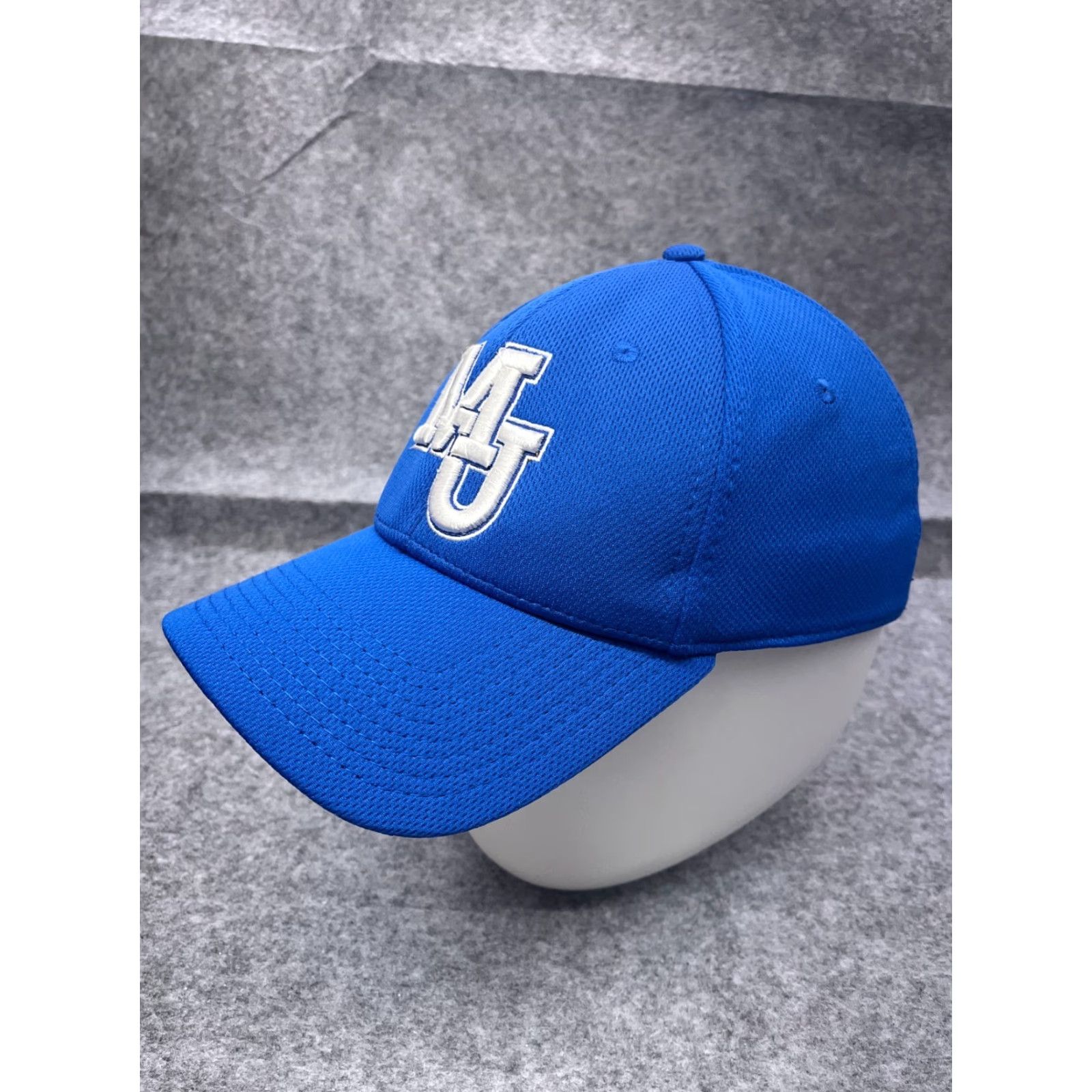 Vintage VINTAGE Neff Eagles Hat cap One Size Blue White 100% Polyester Baseball Cap Mens Adjustment Limited Size ONE SIZE - 4 Thumbnail