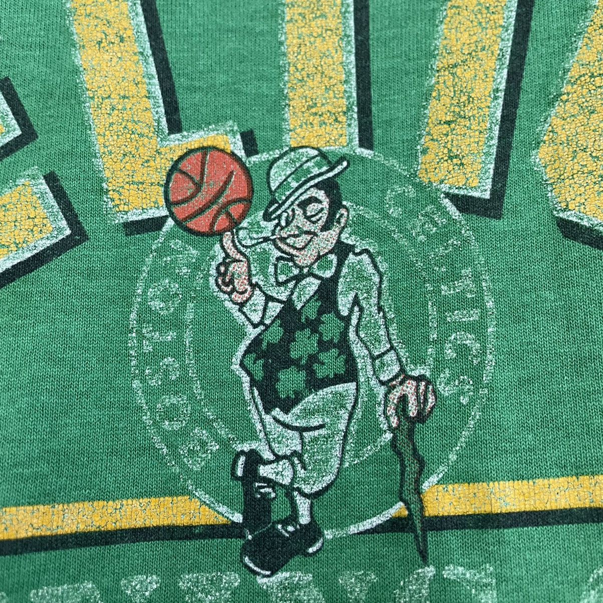NBA × Salem Sportswear × Vintage 🔥Vintage 80s Celtics Boston NBA Product Sporstwear Tee Size US M / EU 48-50 / 2 - 6 Thumbnail
