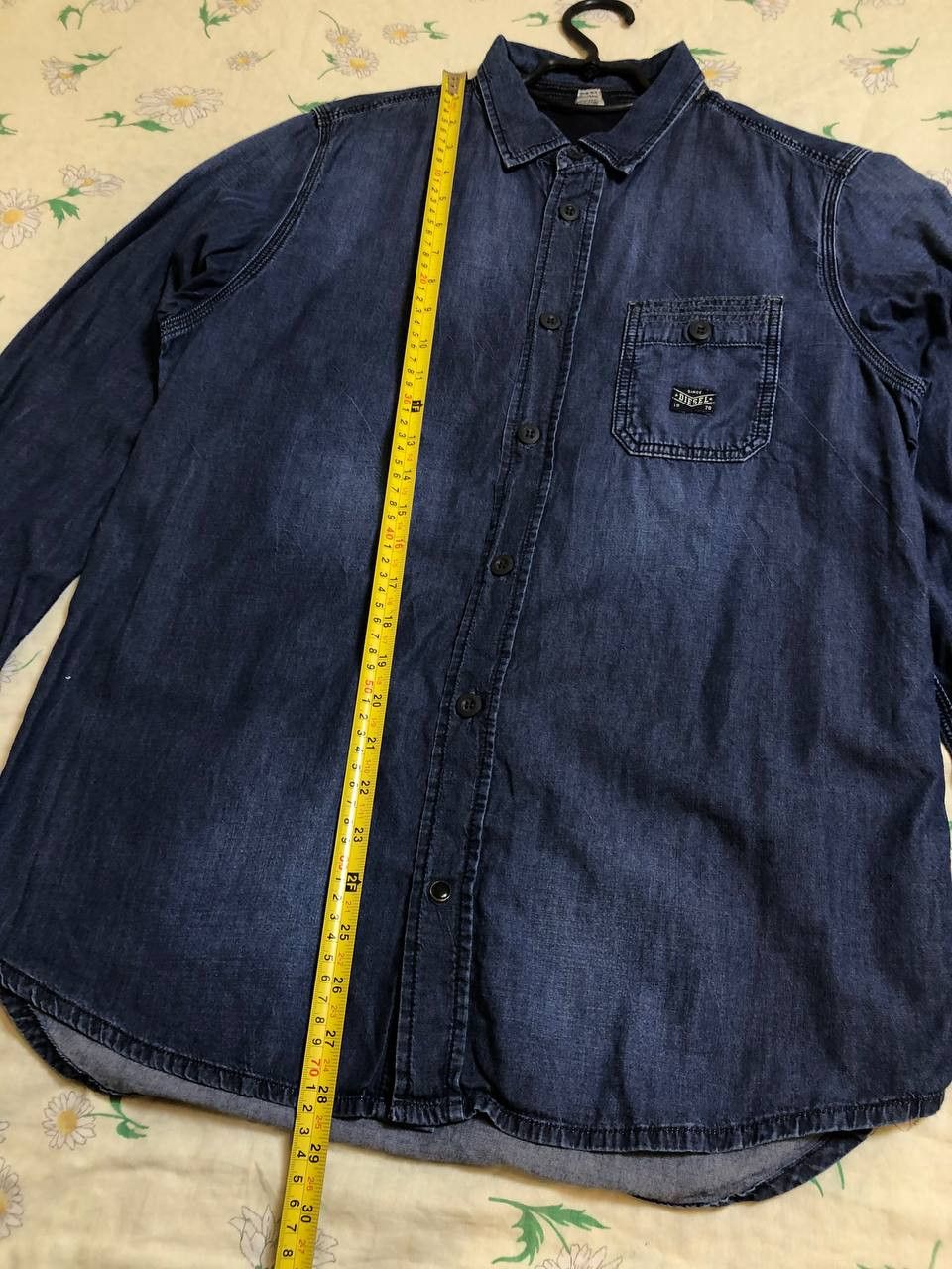 Diesel Diesel Denim Slim Casual Button-Down Shirt Size US L / EU 52-54 / 3 - 6 Thumbnail