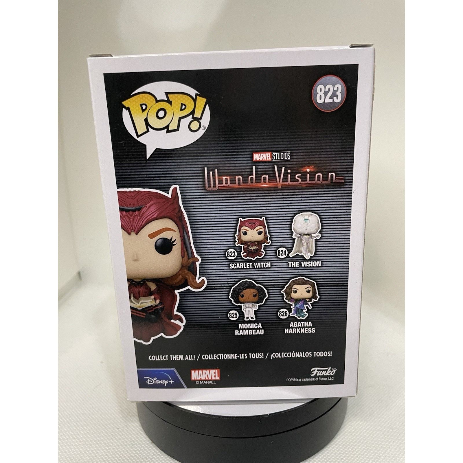 Marvel Comics Funko Pop! Scarlet Witch #823 - Wandavision - Pop Protector Size ONE SIZE - 5 Thumbnail