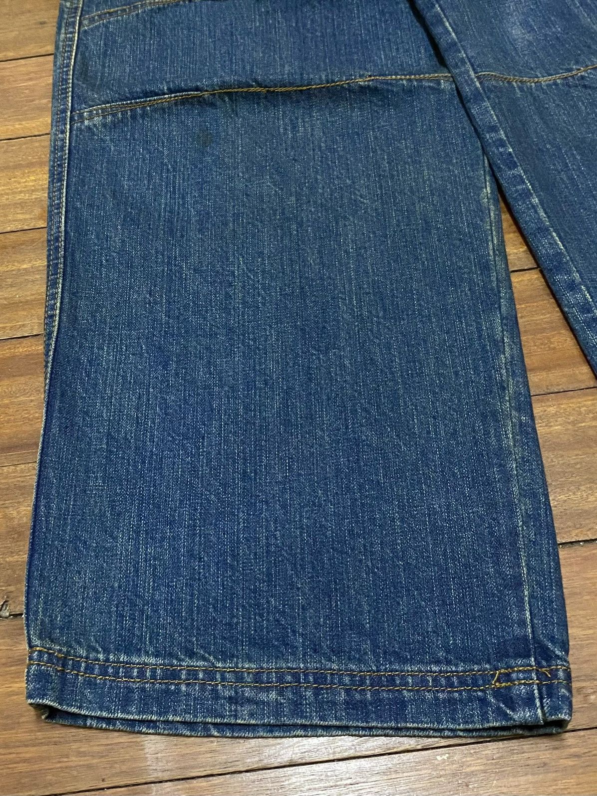 Other Very Rare Design Vintage Brand Piko Skater Baggy Jeans 1990s Size US 33 - 5 Thumbnail