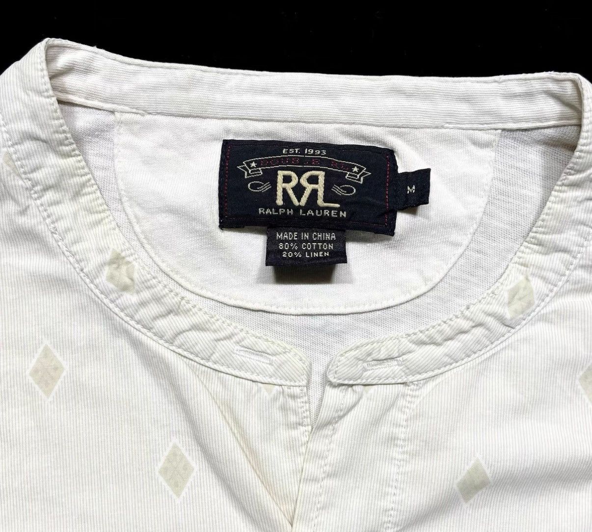 Polo Ralph Lauren RRL Ralph Lauren Double RL Henley Long Sleeve Shirt K22 Size US M / EU 48-50 / 2 - 4 Thumbnail
