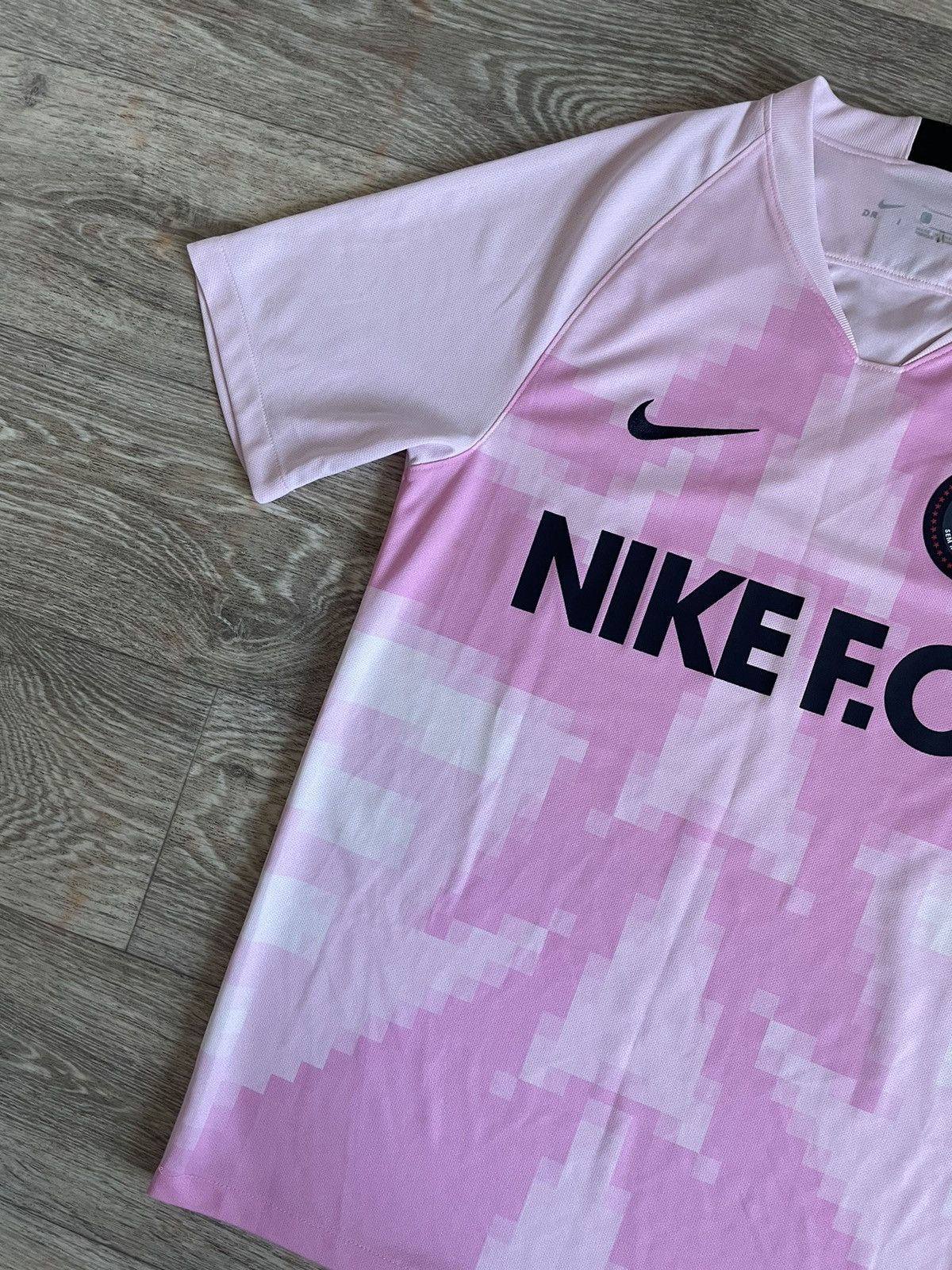 Vintage Nike F.C. Pink Jersey Football Shirt Soccer Jersey Size US S / EU 44-46 / 1 - 3 Thumbnail
