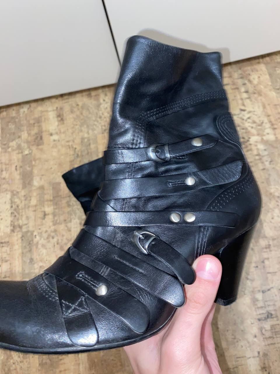 Japanese Brand Bocage Paris Avant-garde boxing leather shoes Japanese style Size US 7 / IT 37 - 1 Thumbnail