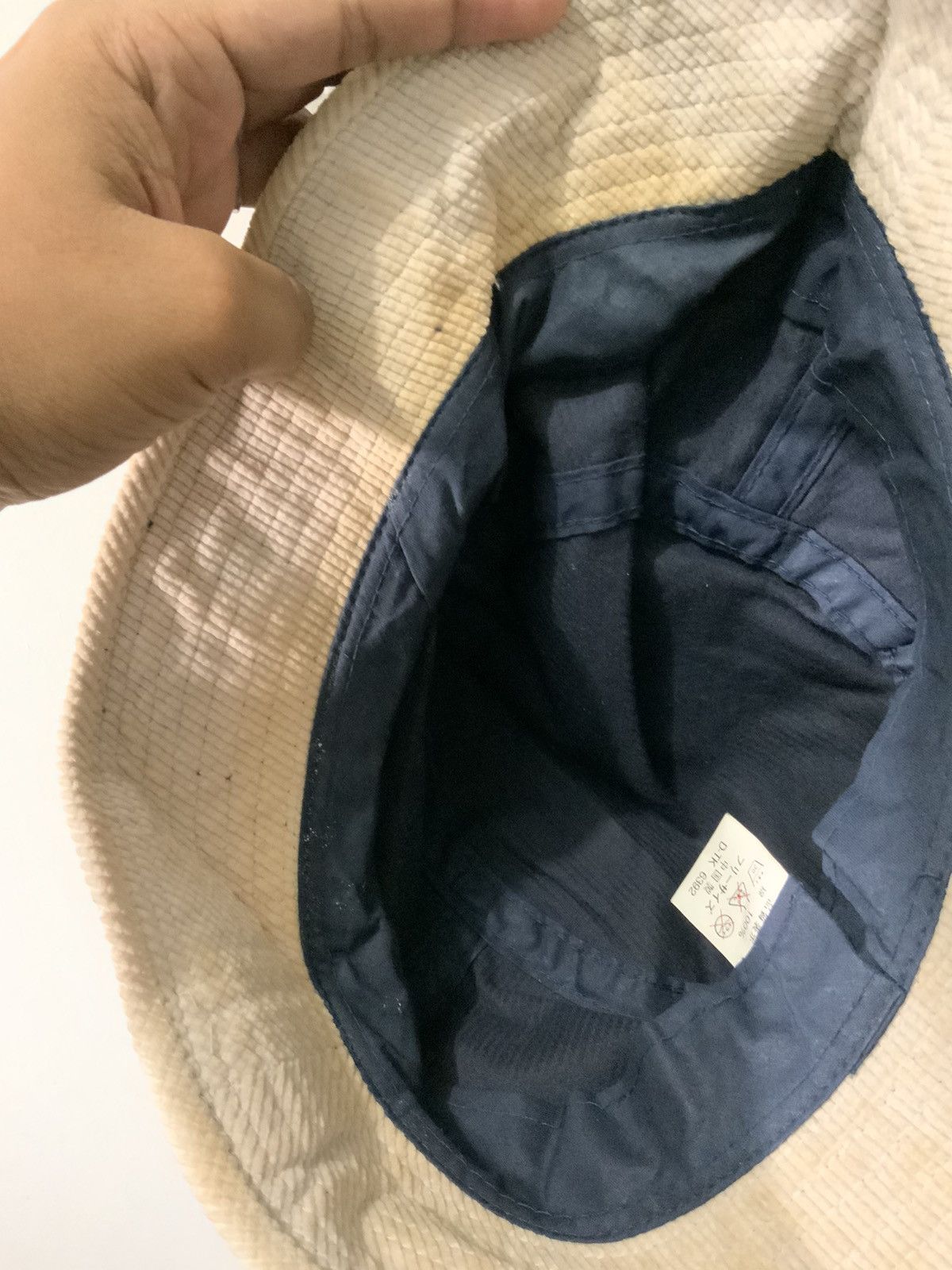 Japanese Brand Unbranded Corduroi Indigo Archive Hat Size ONE SIZE - 9 Thumbnail