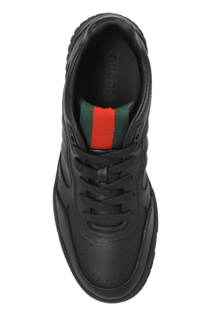Gucci o1loc1c0426 786186 Men's Gucci Re-Web Sneakers in Black Size US 11.5 / EU 44-45 - 6 Thumbnail
