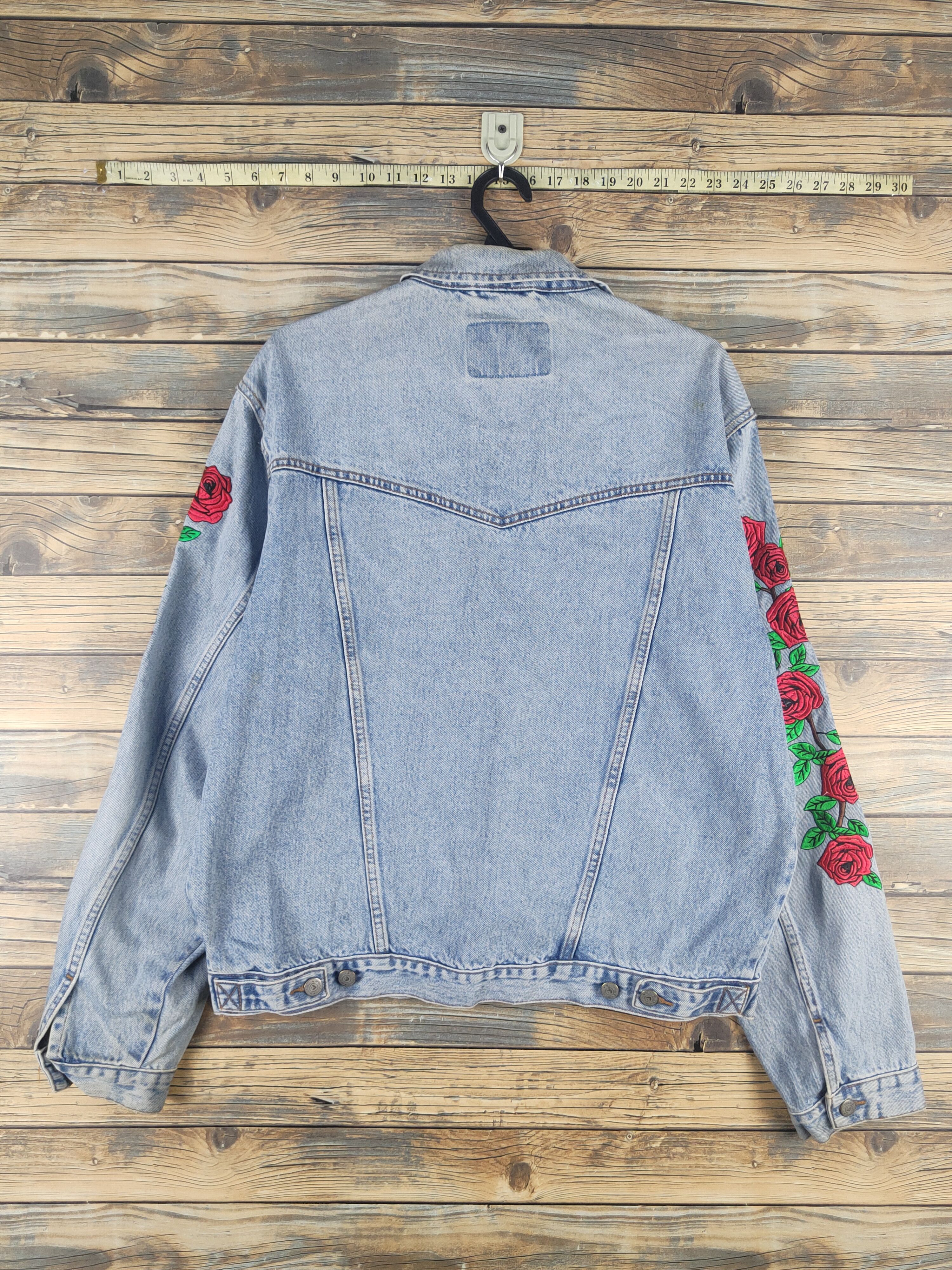 Japanese Brand DL Multiblue Light Blue Denim Jackets #5702T Size L / US 10 / IT 46 - 9 Thumbnail