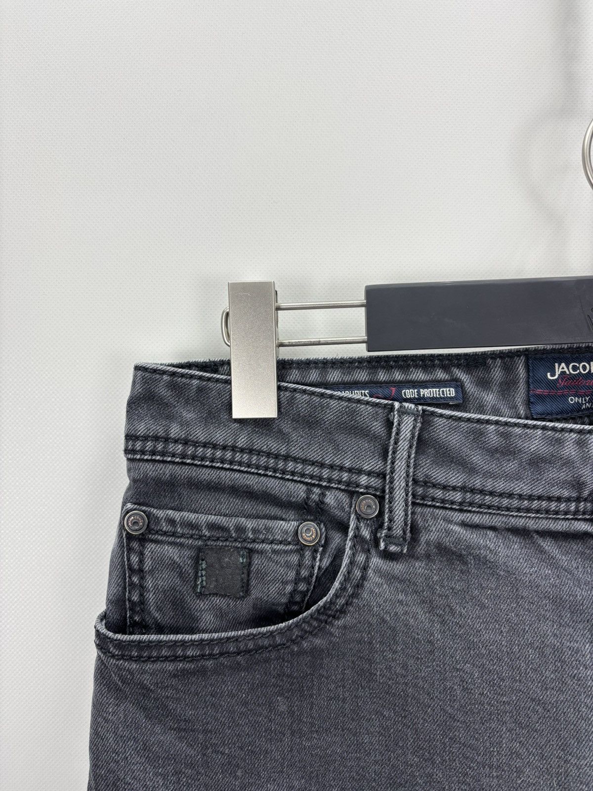 Jacob Cohen Mens jeans Jacob Cohen Size 35 Color Black Size US 35 - 4 Thumbnail