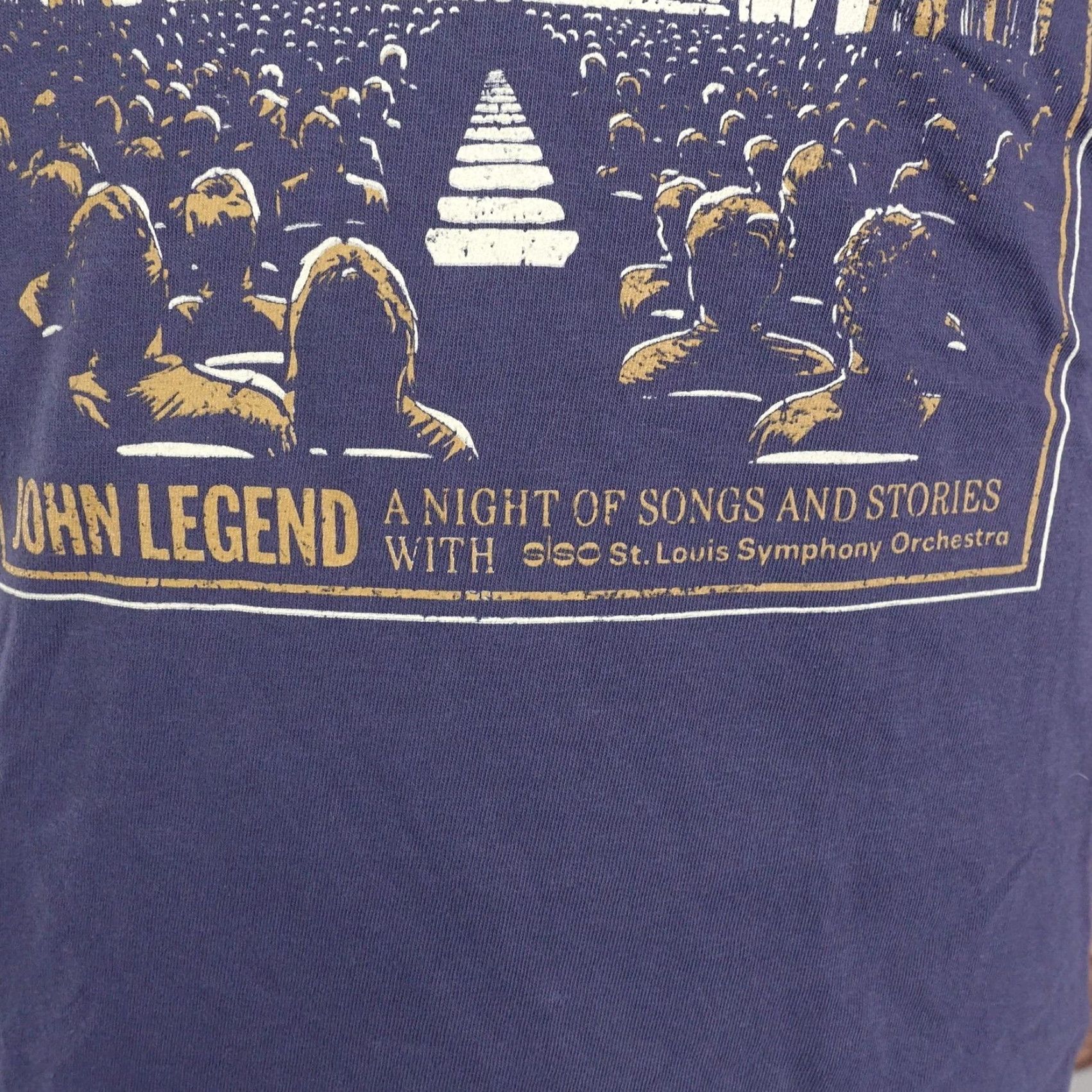 Comfort Colors The Muny John Legend Shirt Mens XL Blue Concert Graphic Tee 2024 St Louis New! Size US XL / EU 56 / 4 - 5 Thumbnail