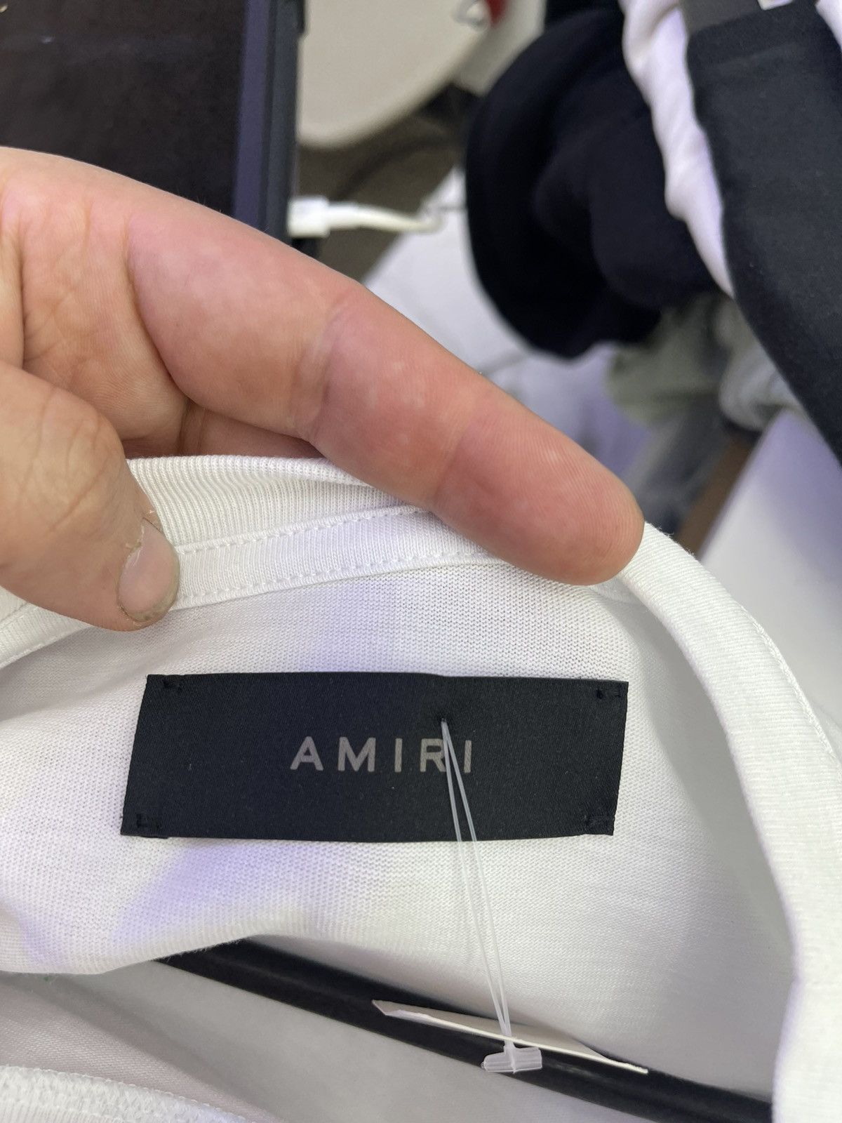 Amiri Amiri MA bar tee (white/Green) Size US M / EU 48-50 / 2 - 3 Thumbnail