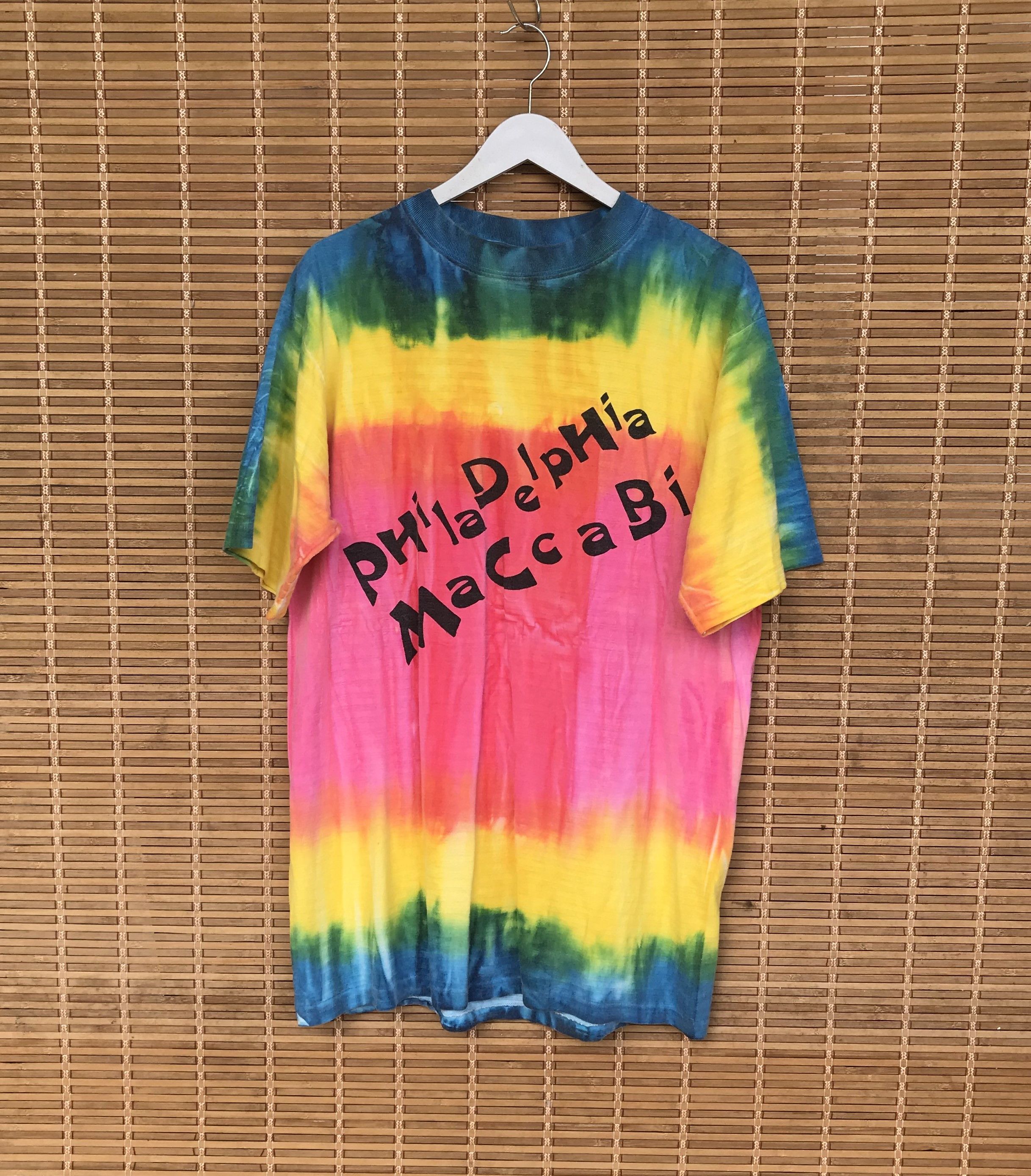 Vintage Vintage Oneill Philadelphia Maccabi rainbow dyed surfing Size US M / EU 48-50 / 2 - 2 Thumbnail