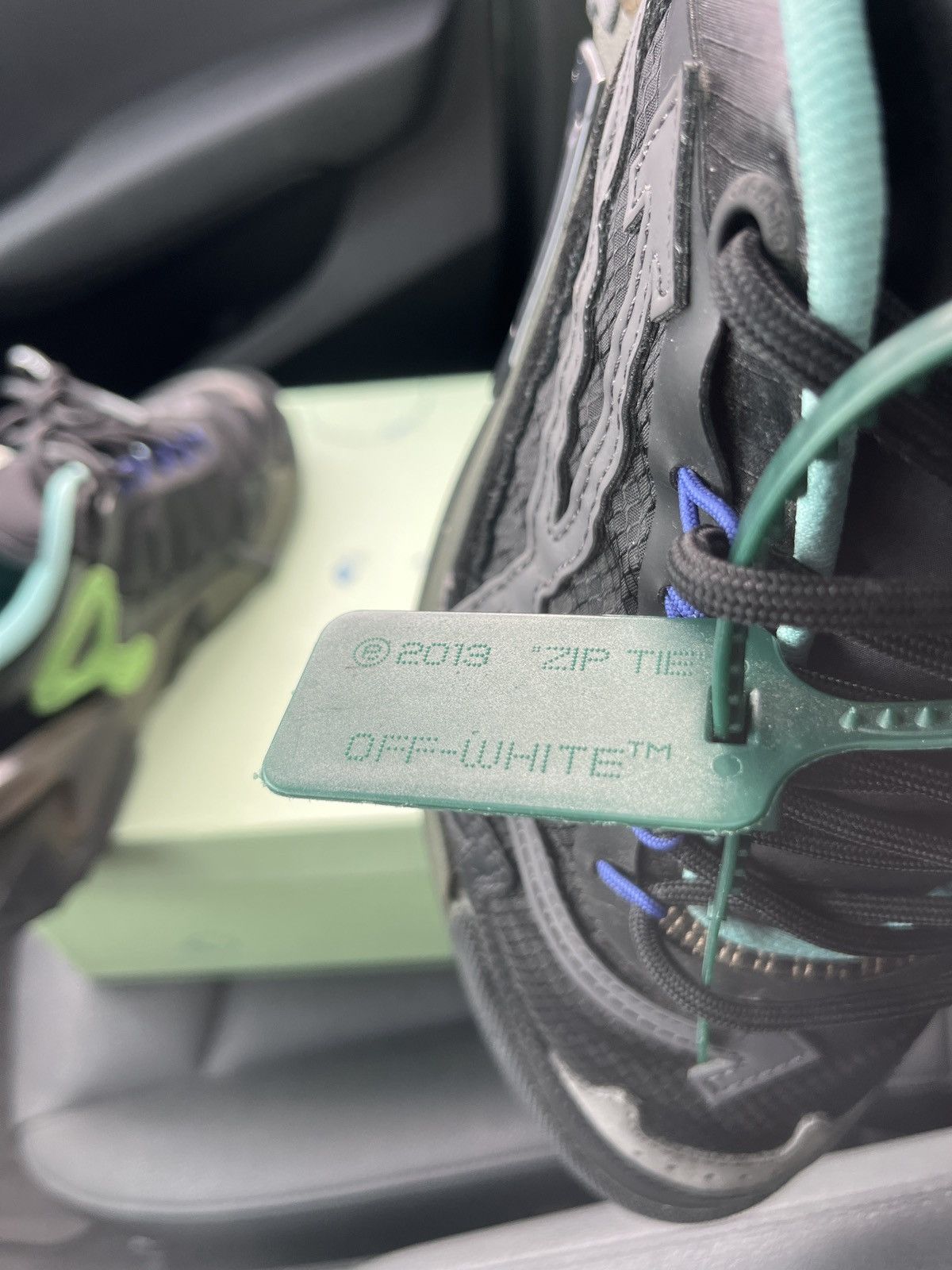 Off-White Off-White ODSY-2000 ‘Black Teal’ Size US 11 / EU 44 - 6 Thumbnail