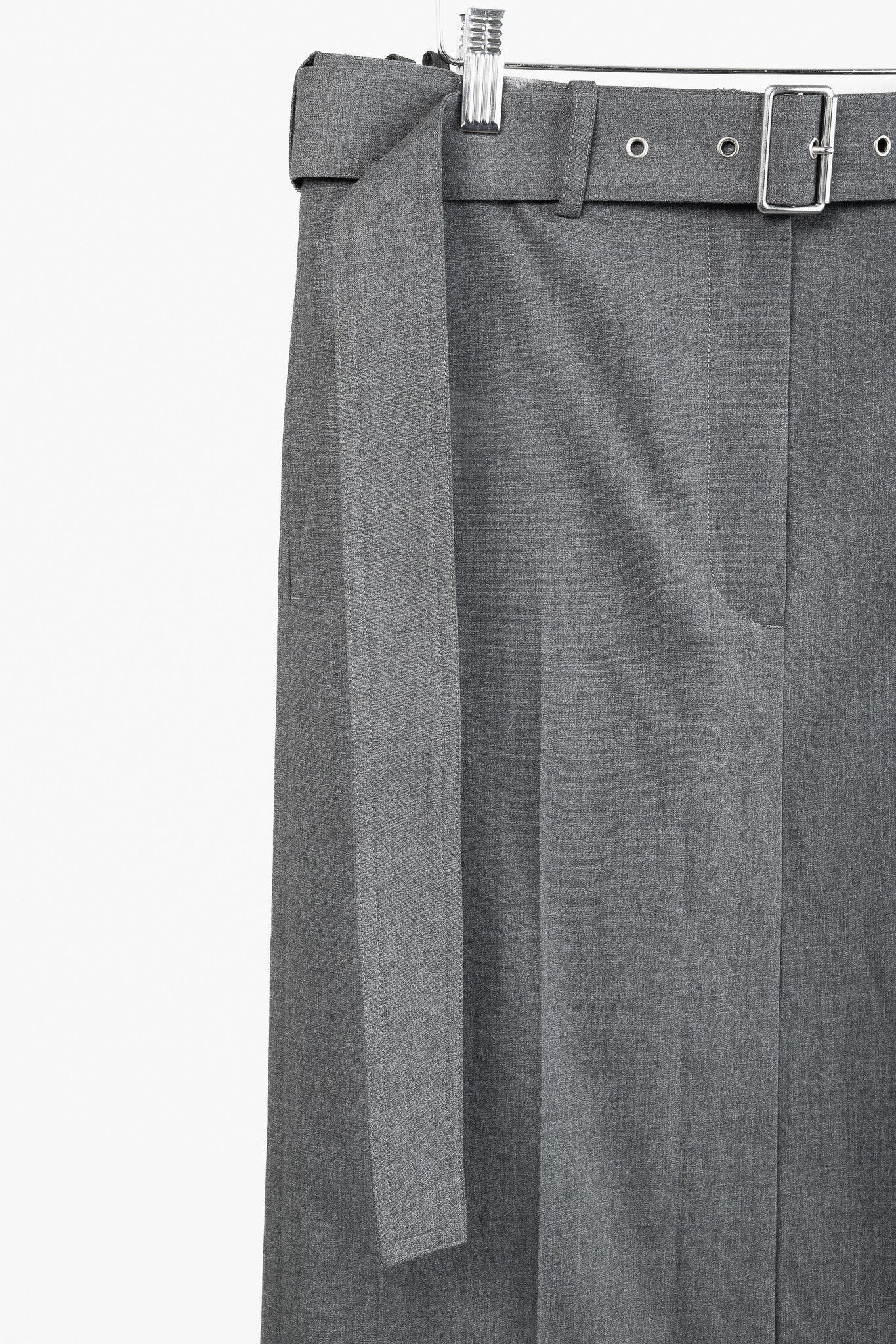 Helmut Lang Helmut Lang AW/20 Melange Tela Suiting Trouser Skirt Size 28" / US 6 / IT 42 - 4 Thumbnail