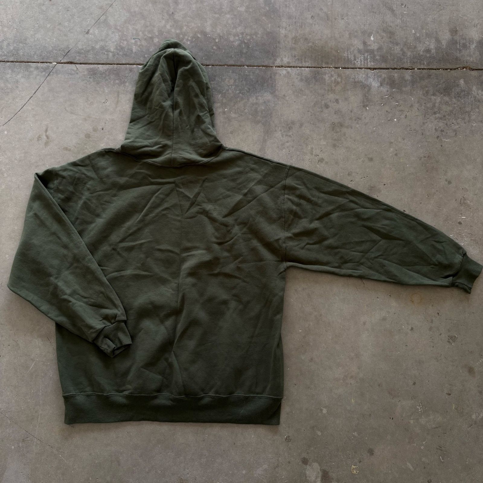 Fruit Of The Loom Green Oversized Hoodie Size US XL / EU 56 / 4 - 1 Thumbnail