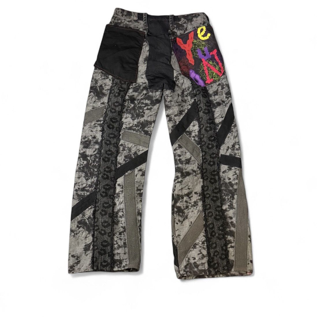 14th Addiction Japanese Seditionaries Grunge Punk Baggy Art Distressed Pant Size US 30 / EU 46 - 3 Thumbnail