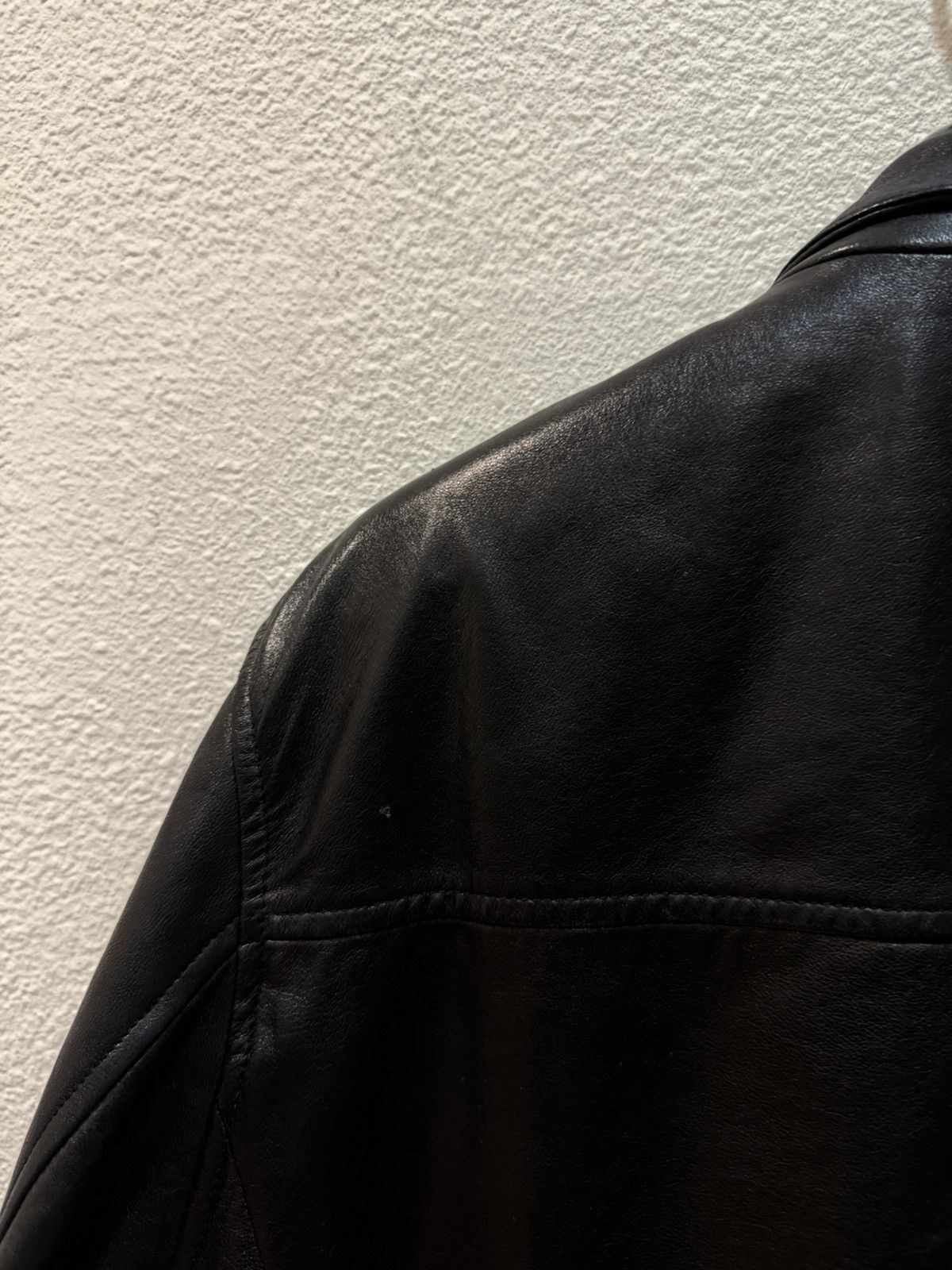 Balenciaga 90s Vintage Leather Zip Up Jacket 3 Size US M / EU 48-50 / 2 - 5 Thumbnail