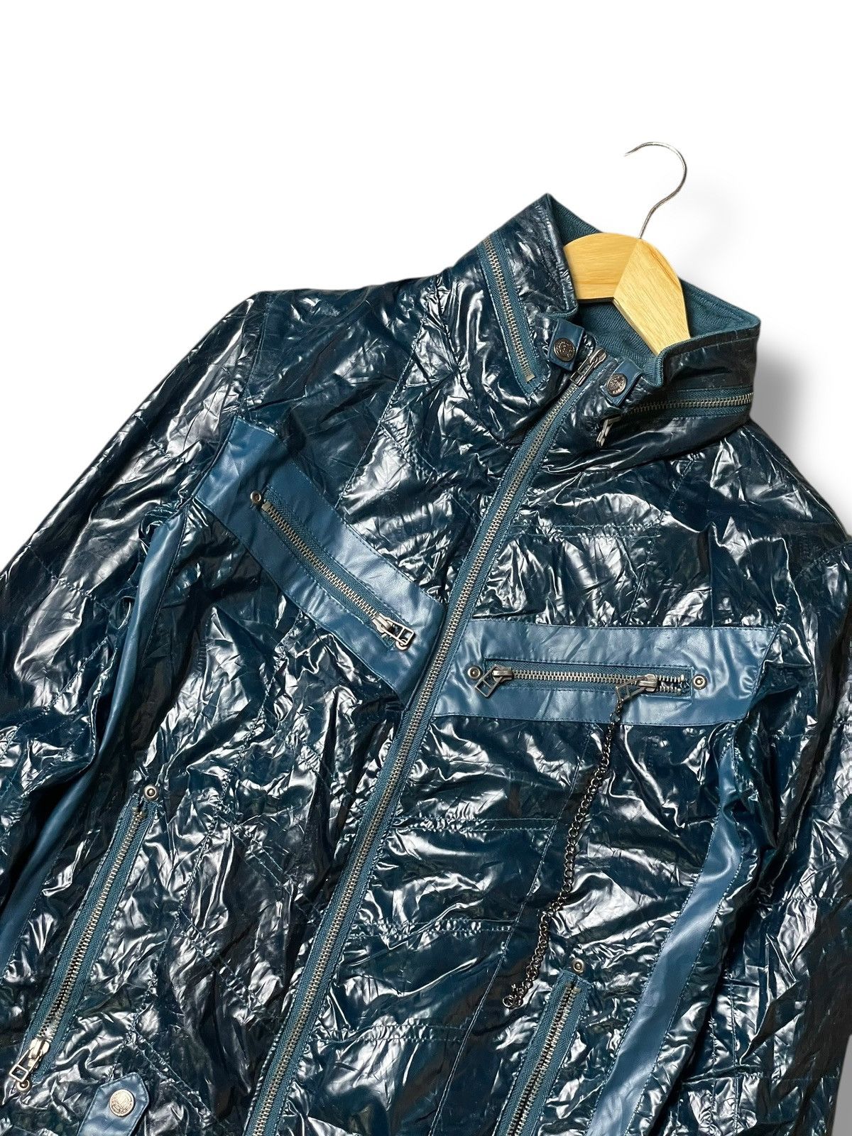 Japanese Brand × Vintage CLONE DEVGRU Brand Leather Jacket (104) Size US M / EU 48-50 / 2 - 2 Thumbnail