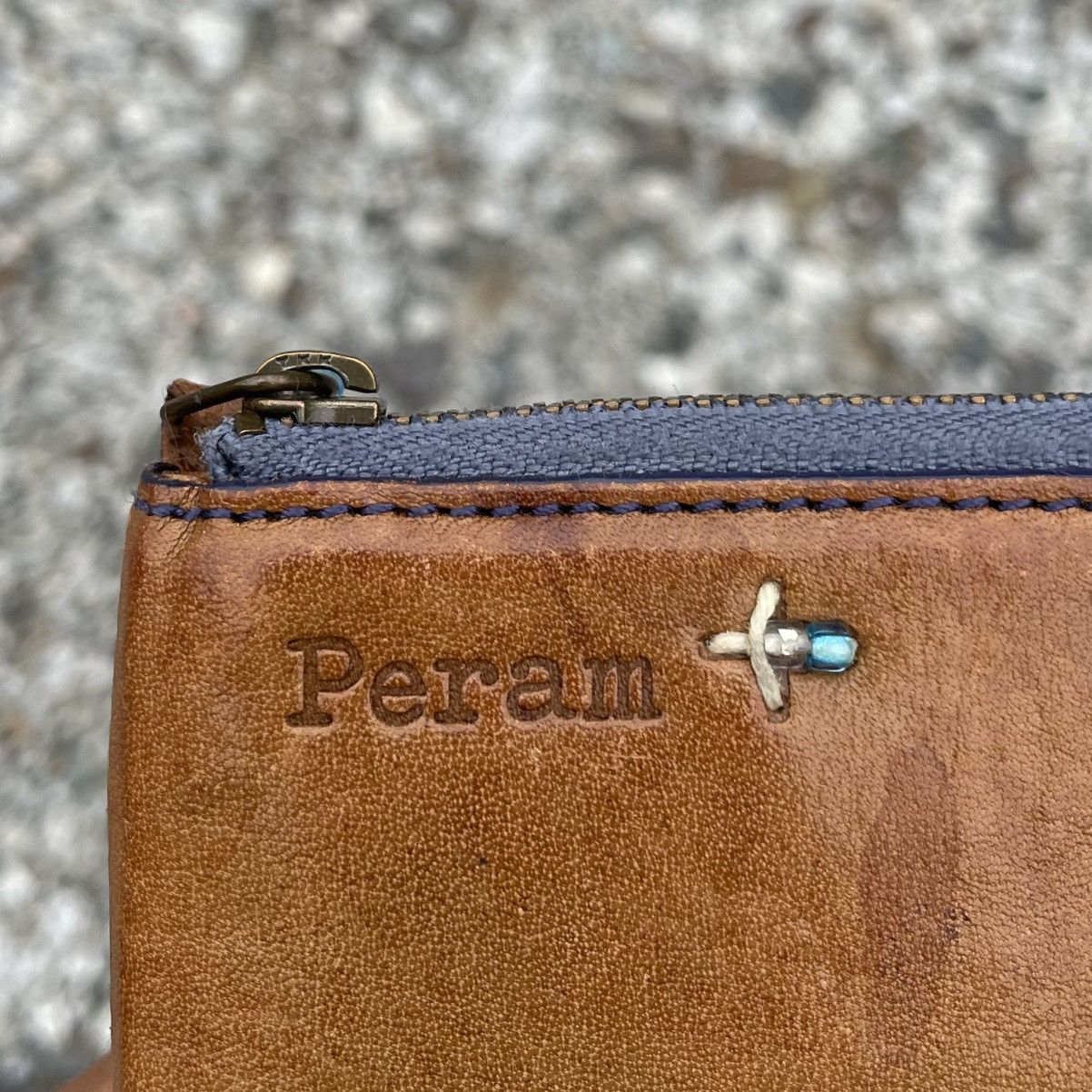 Handmade × Japanese Brand × Leather Japanese Handmade Leather Long Wallet Size ONE SIZE - 6 Thumbnail