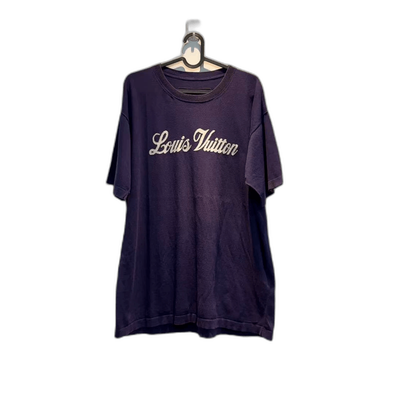 Louis Vuitton louis vuitton purple short sleeve tee Size US L / EU 52-54 / 3 - 1 Thumbnail