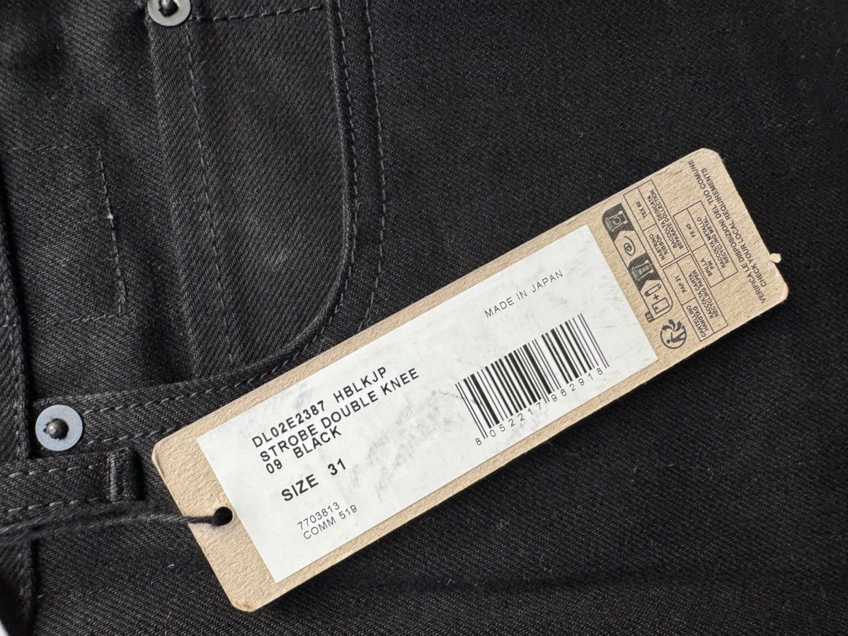 Rick Owens Drkshdw Rick Owens DRKSHDW Strobe Double Knee Size US 31 - 7 Thumbnail