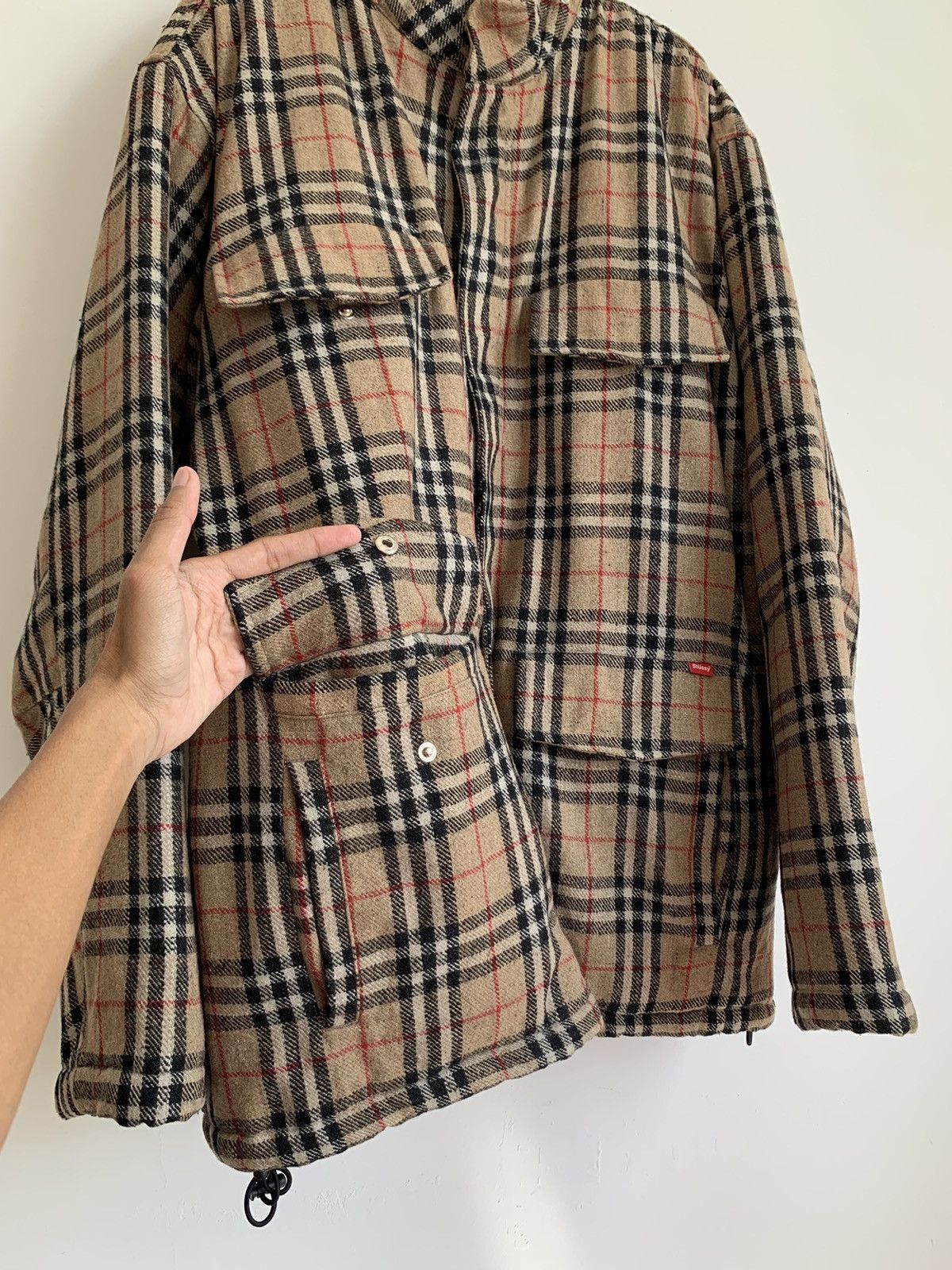 Stussy Vintage Stussy "Nova Check" Jacket Size US XL / EU 56 / 4 - 5 Thumbnail