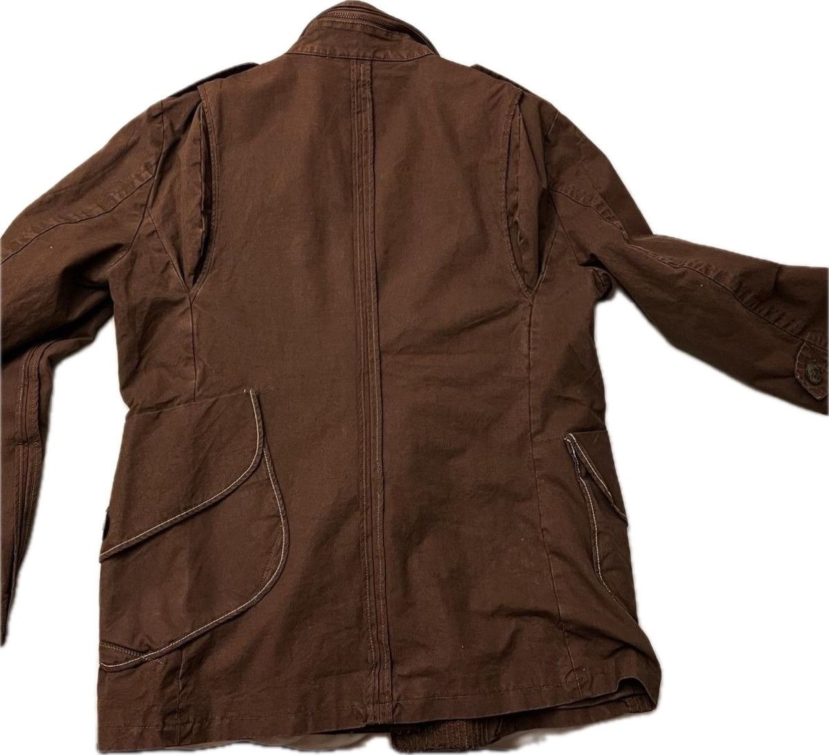 Marithe Francois Girbaud FW 05 archive distressed parka