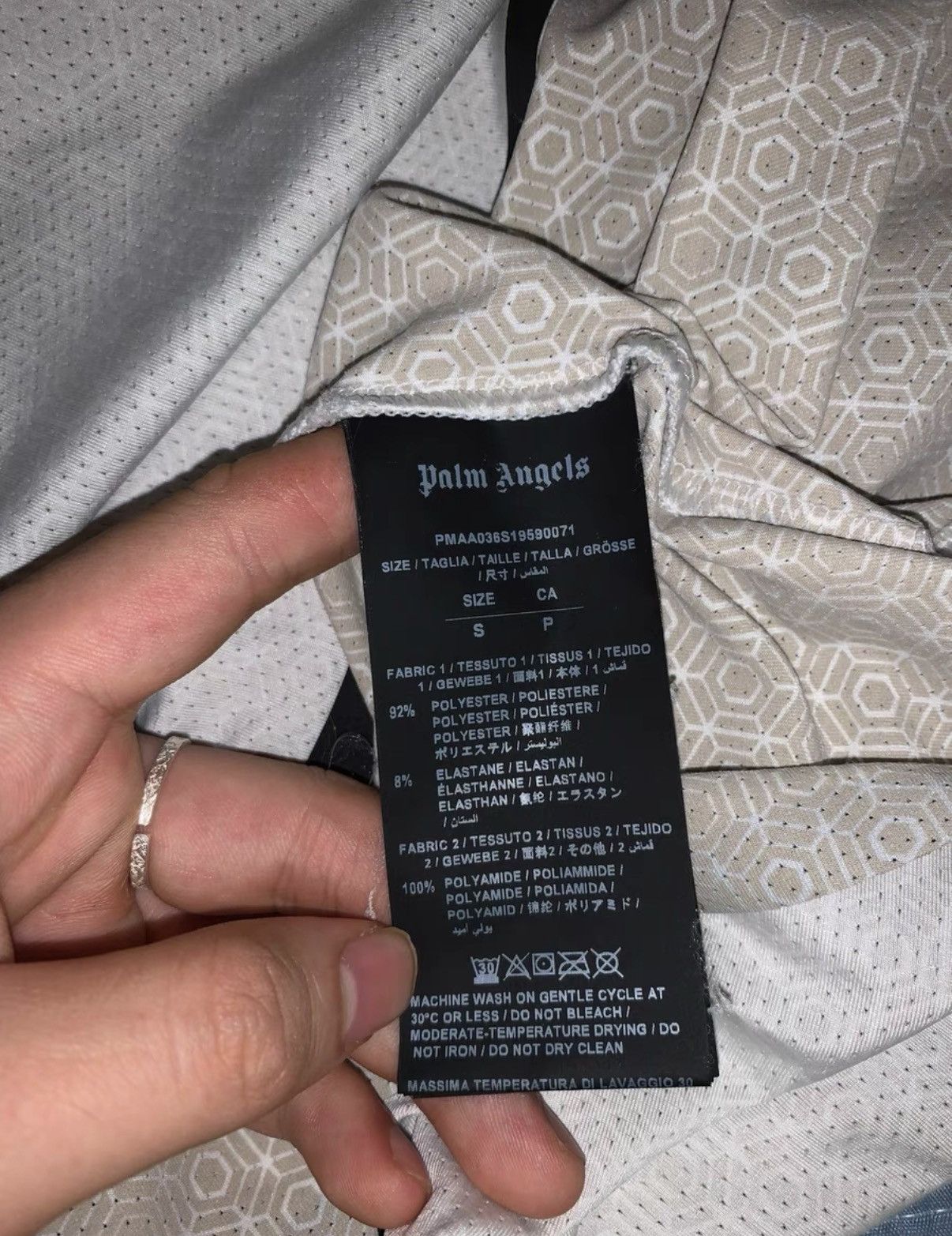 Palm Angels Palm Angels x Under Armour short-sleeve tee Size US S / EU 44-46 / 1 - 4 Thumbnail
