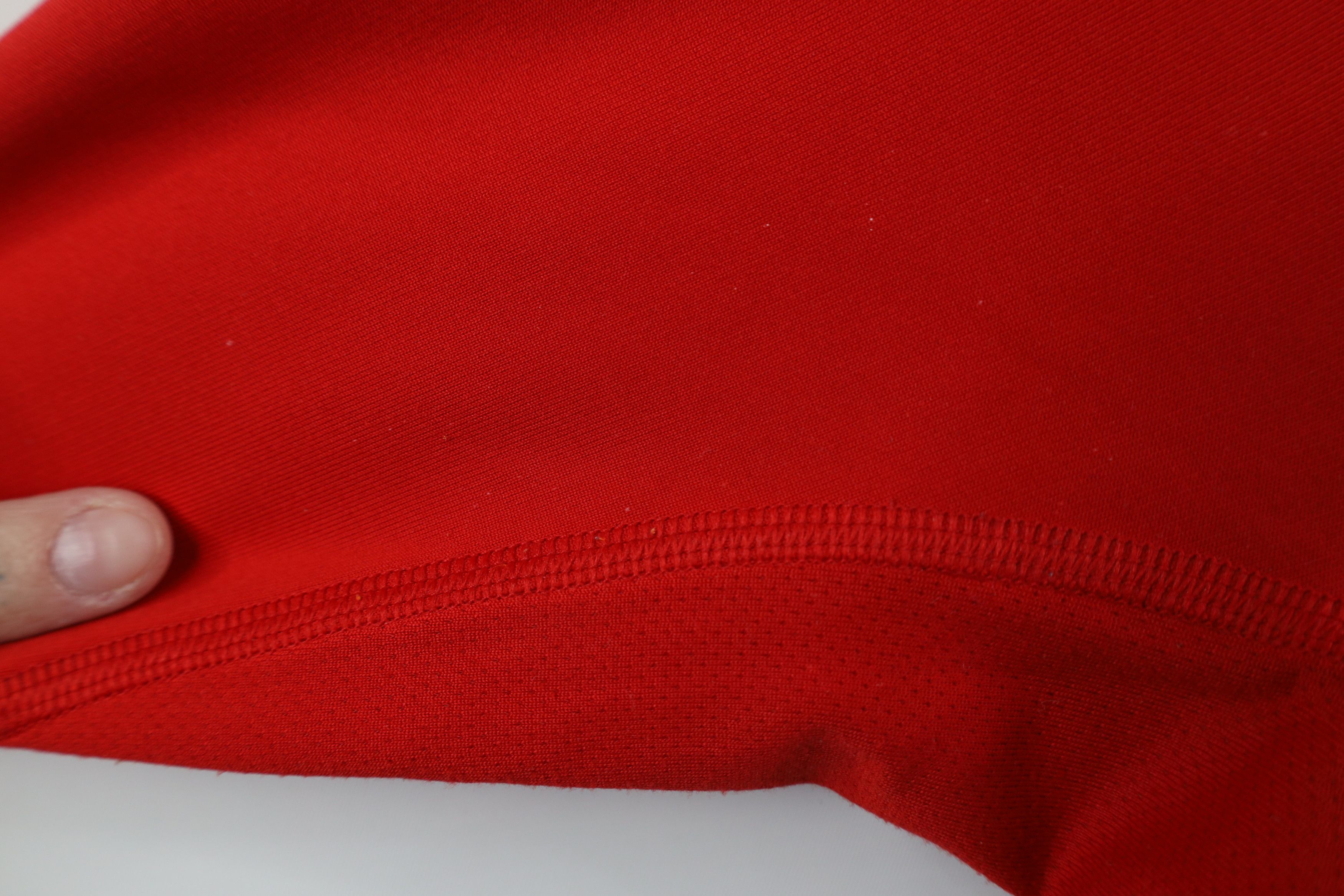 Under Armour × Vintage Under Armour Compression Mock Neck Long Sleeve T-Shirt Red Size US XXL / EU 58 / 5 - 7 Thumbnail