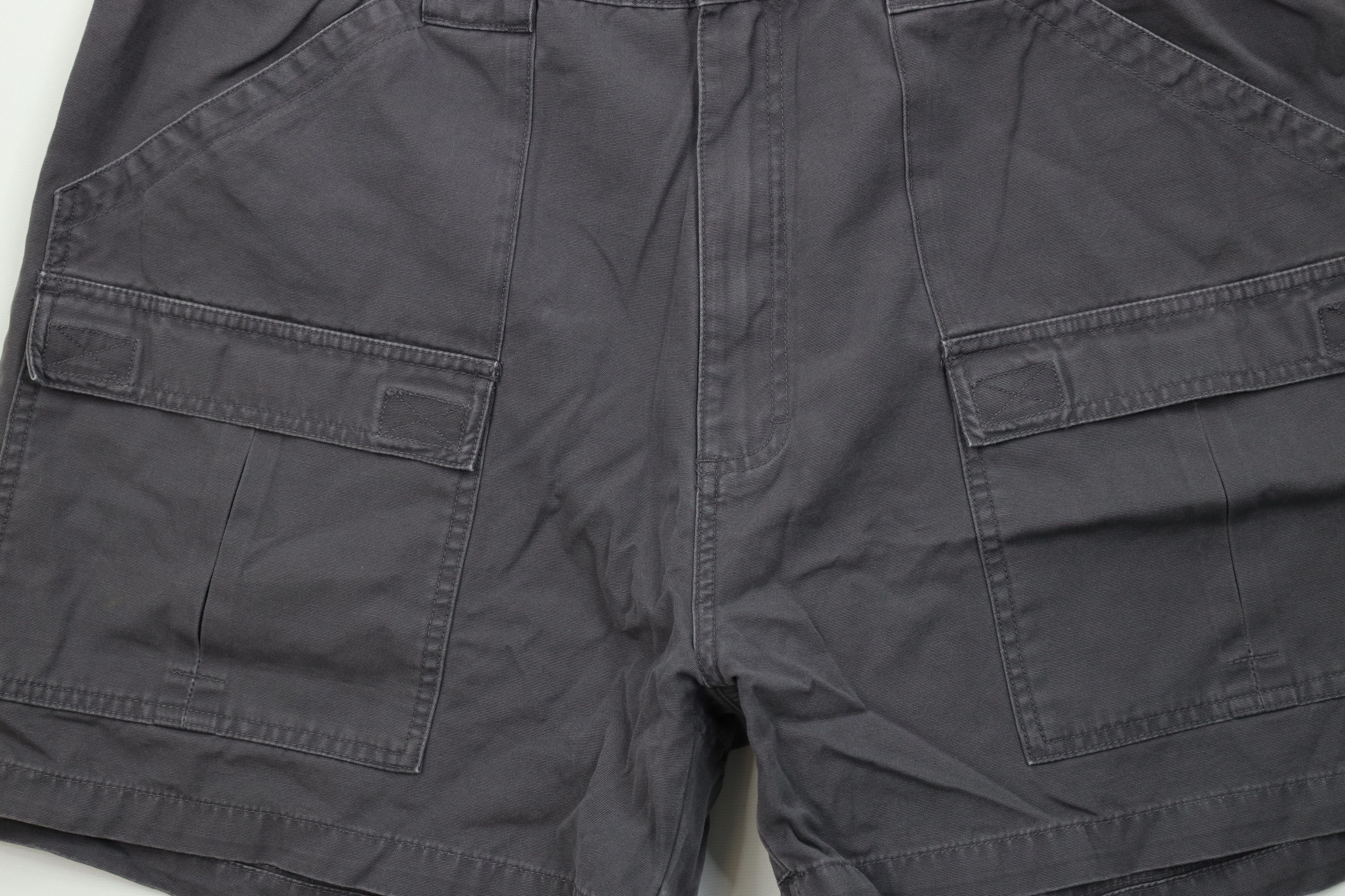 Cabelas Vintage Cabelas Above Knee Canvas Trekking Cargo Shorts Size US 42 / EU 58 - 3 Thumbnail