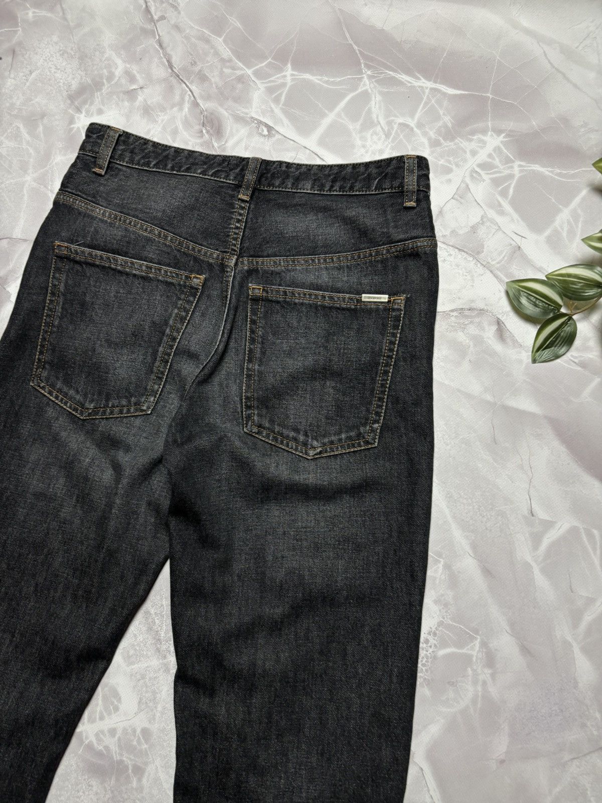 Isabel Marant Etoile Isabel Marant Etoile Belden High Rise Straight Jean Faded 34 Size 25" / US 0 / IT 36 - 6 Thumbnail