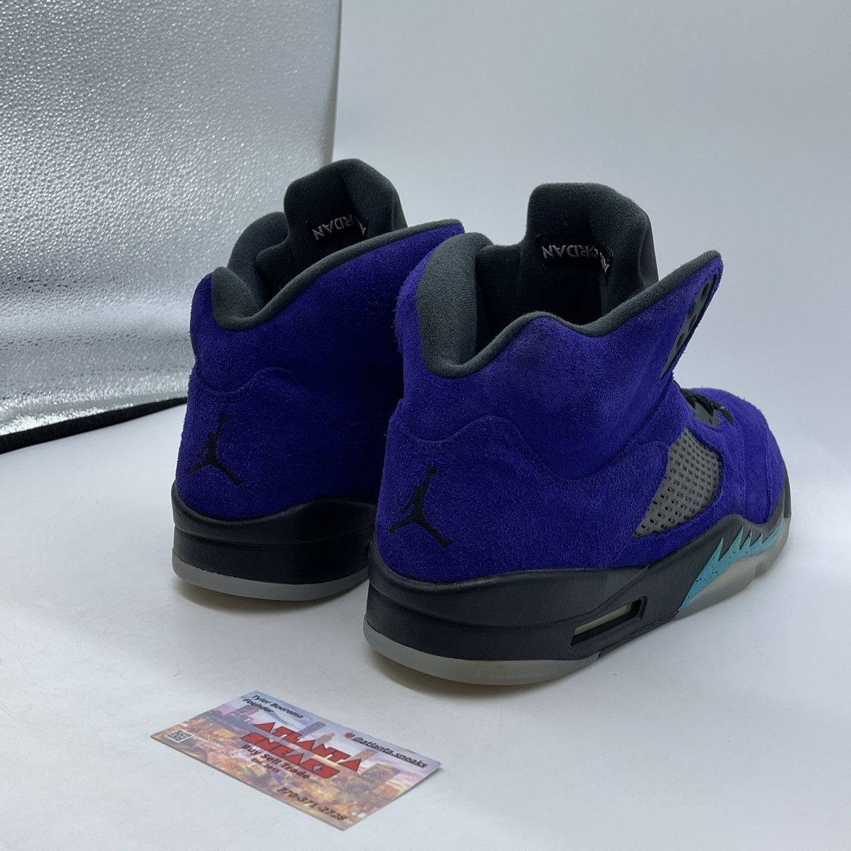 Jordan Brand Air Jordan 5 alternate grape Size US 12 / EU 45 - 5 Thumbnail