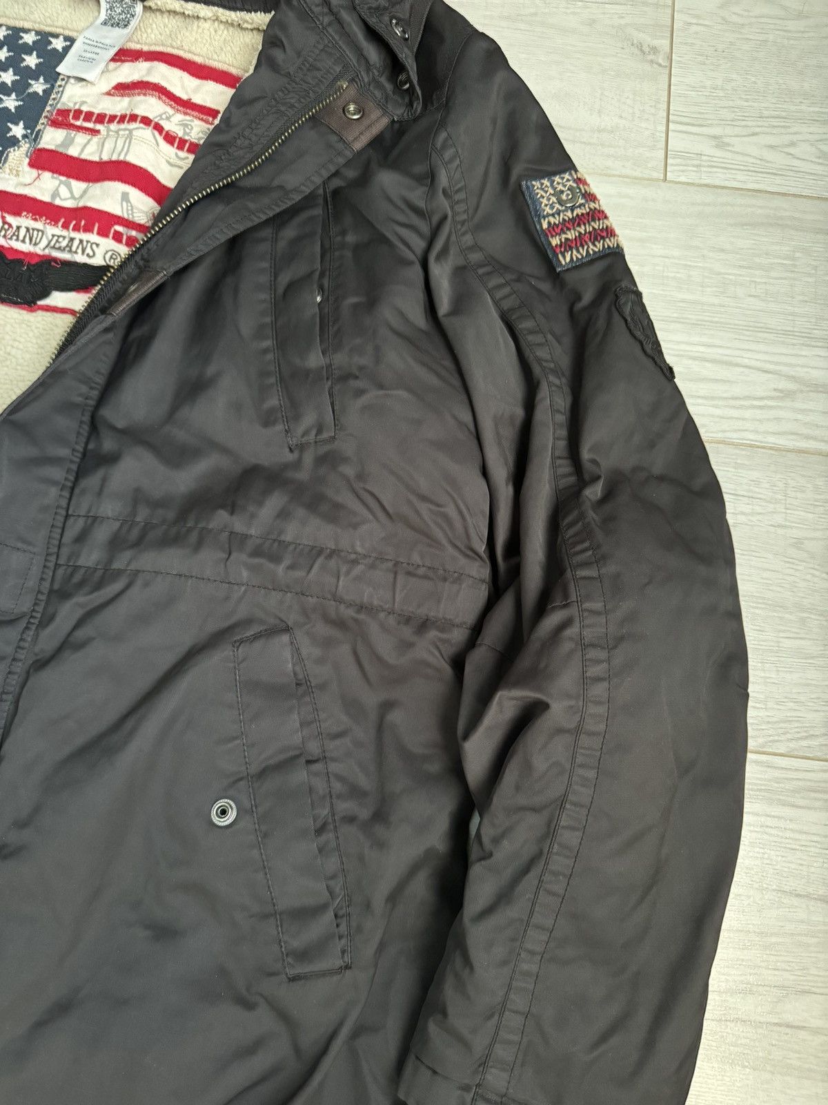 Designer × True Religion × Vintage 🥶 Vintage parka jacket True Religion USA Flag Military Size US XXL / EU 58 / 5 - 3 Thumbnail