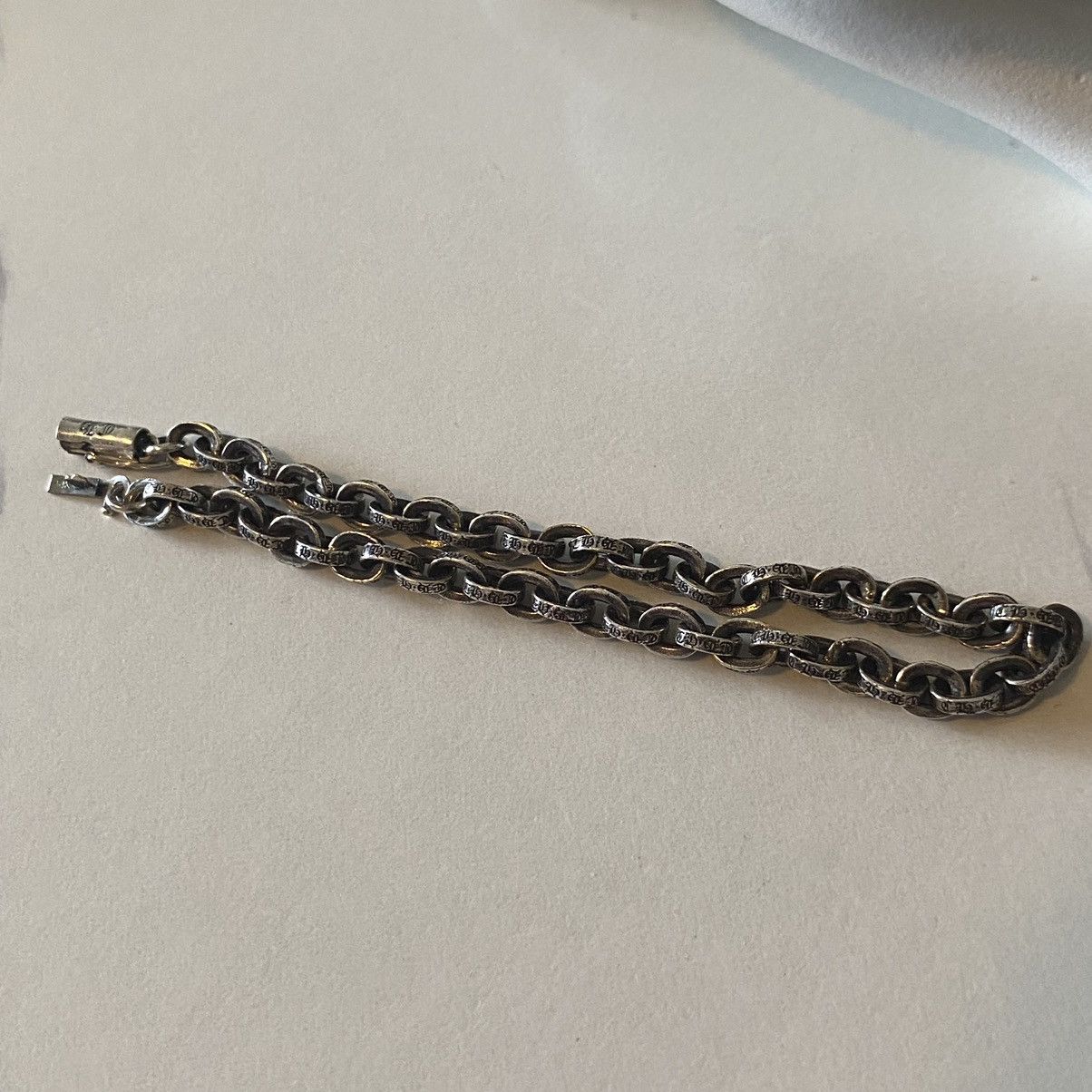 Chrome Hearts Chrome Hearts Paper Chain Bracelet 8.5” Size ONE SIZE - 7 Thumbnail