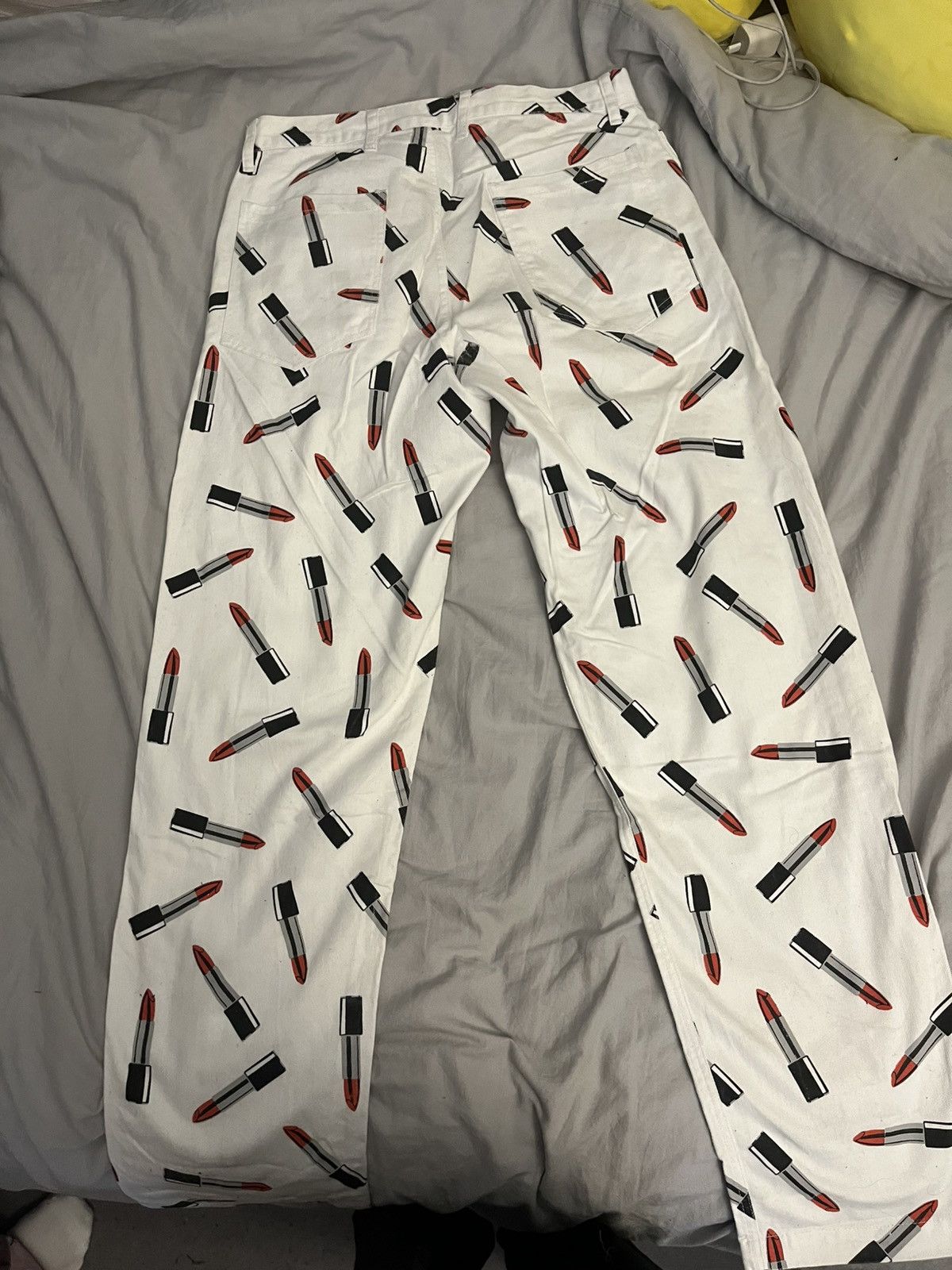 Ryder Studios Ryder studios white lipstick pants Size US 32 / EU 48 - 4 Thumbnail