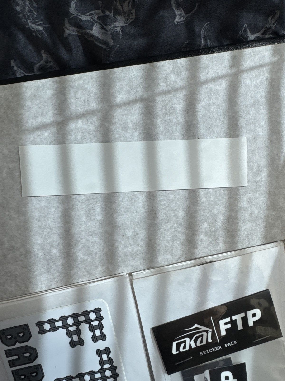 FUCT × Fuck The Population FTP FUCT Logo Sticker Size ONE SIZE - 2 Thumbnail