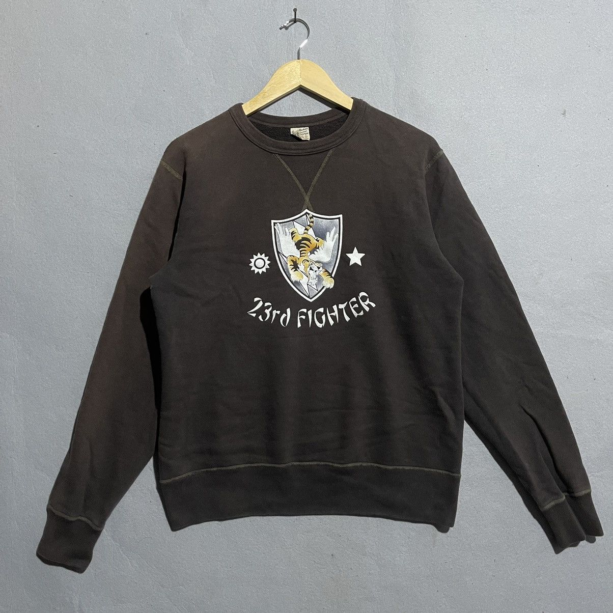 Buzz Rickson's 90s Buzz Rickson Sportswear 23rd Fighter Squadron Sweatshirt Size US M / EU 48-50 / 2 - 1 Thumbnail