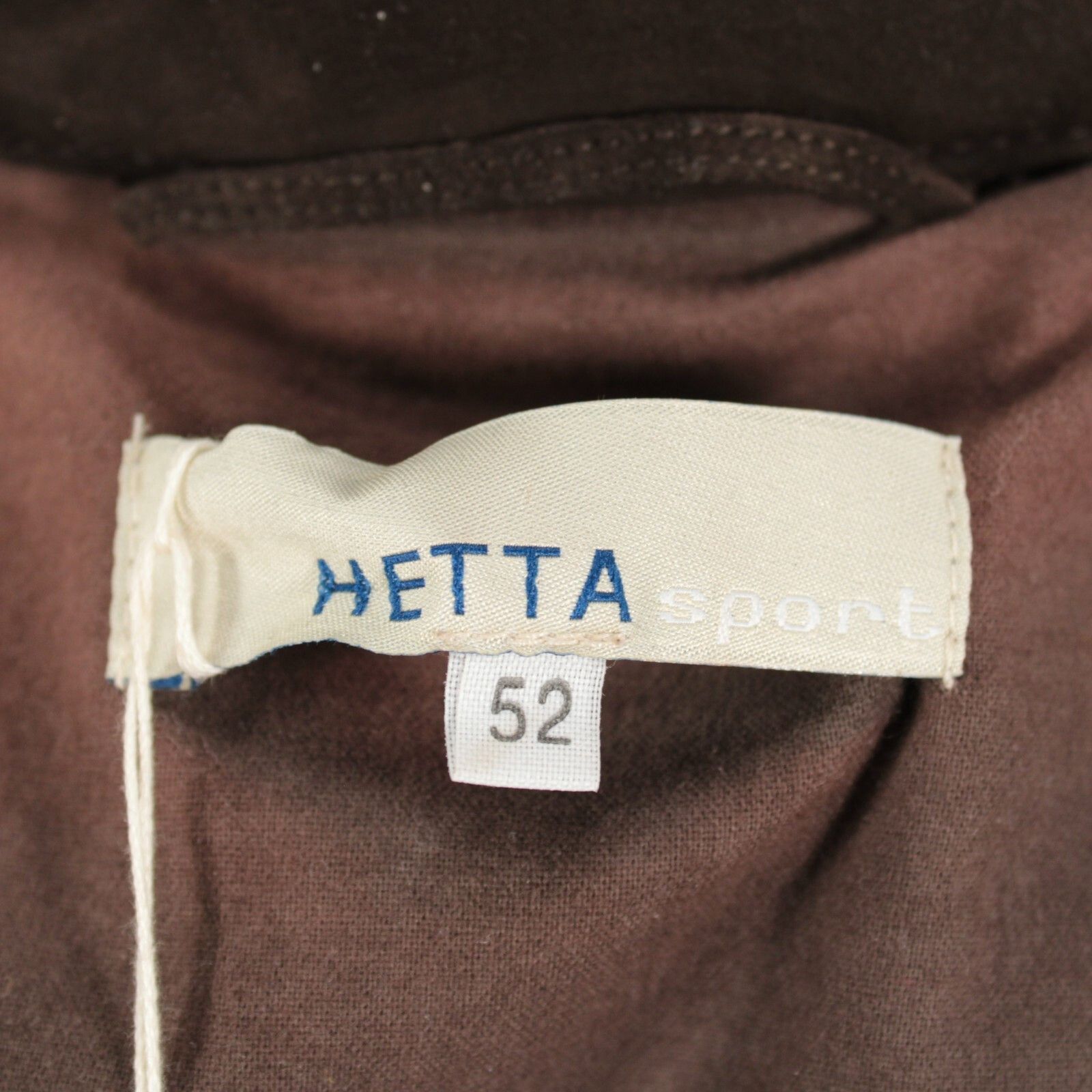 Hettabretz Jacket Size L US In Blue Leather