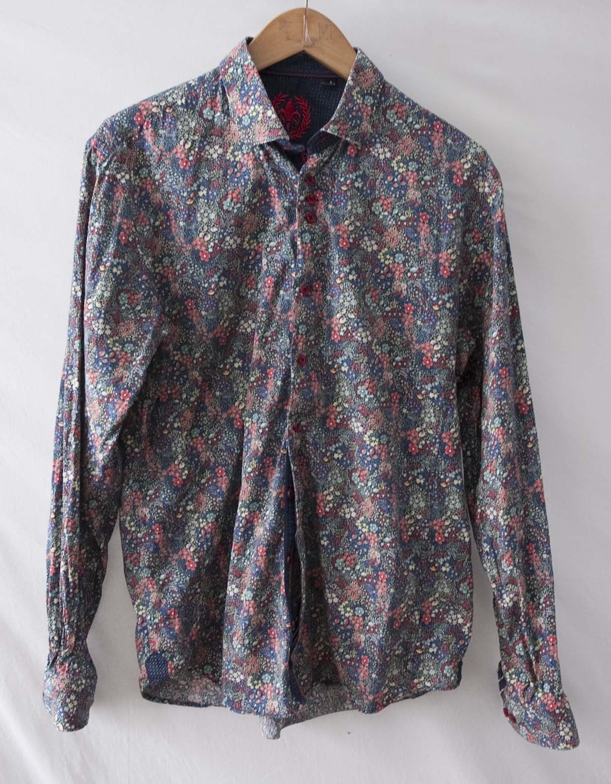 Au Noir Au Noir Shirt Size 4/L Floral Size US L / EU 52-54 / 3 - 1 Thumbnail