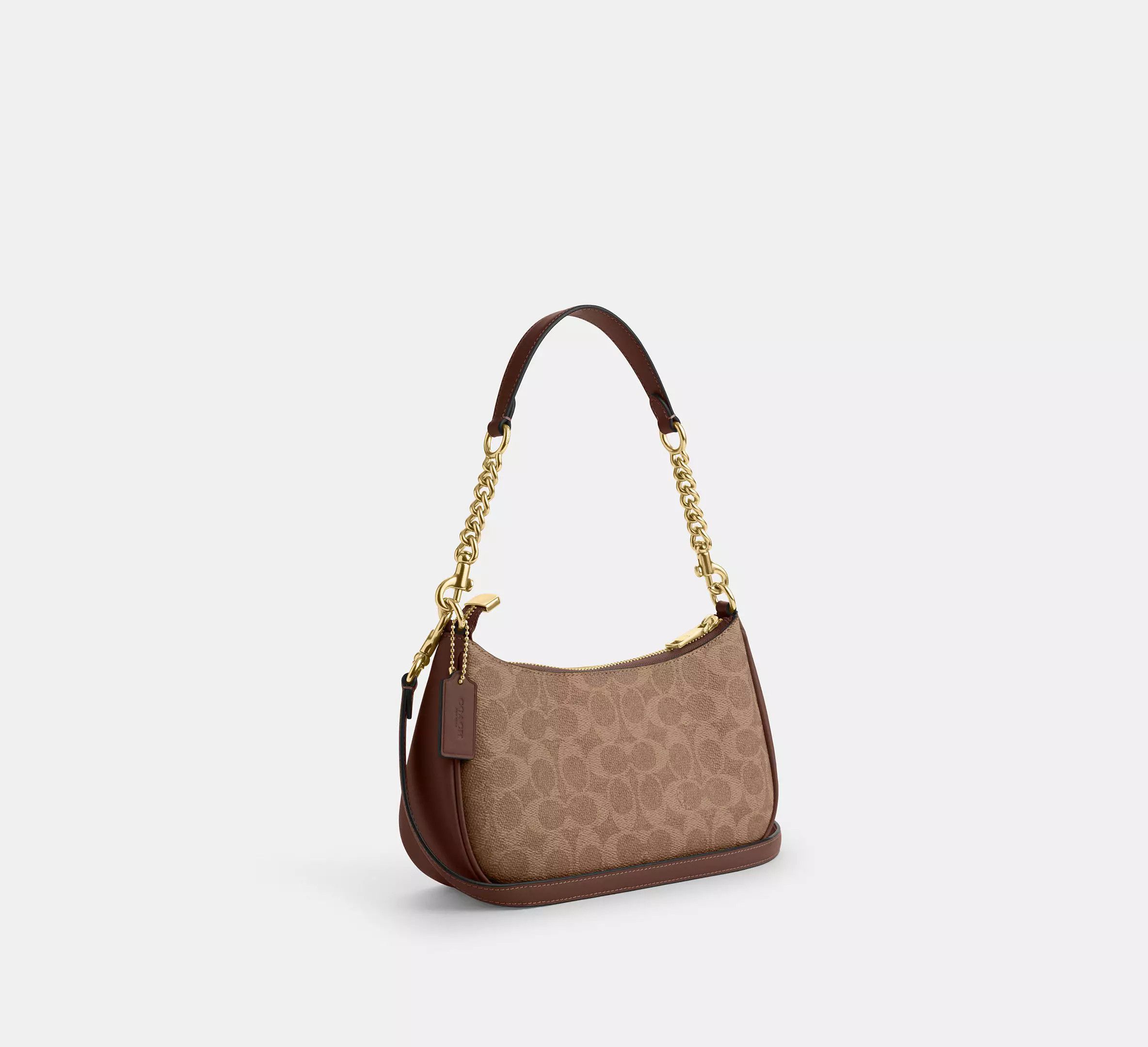 Coach Teri Shoulder Bag In Signature Canvas CV933 Size ONE SIZE - 13 Thumbnail